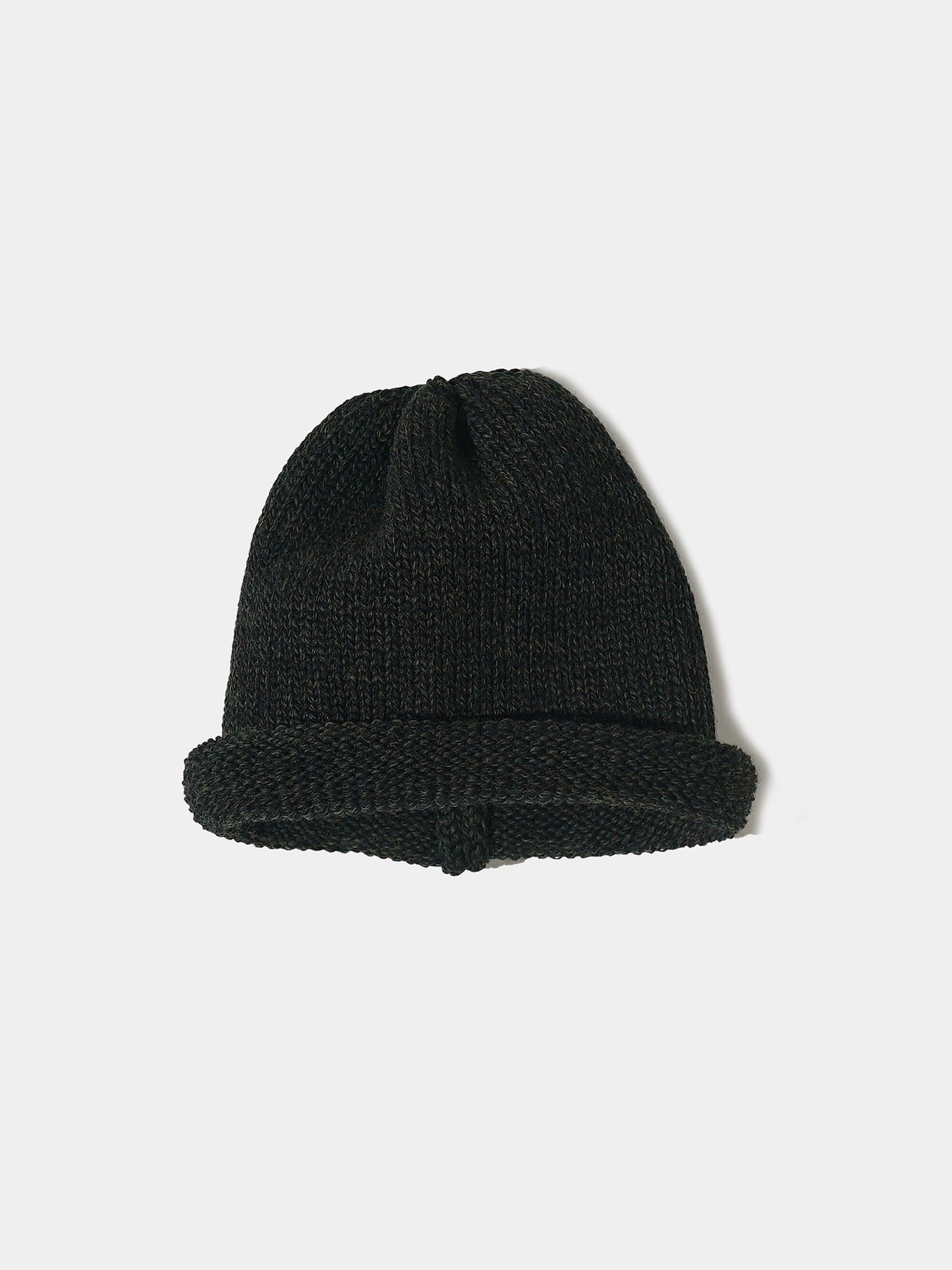 Roll Up Wool Knit Cap