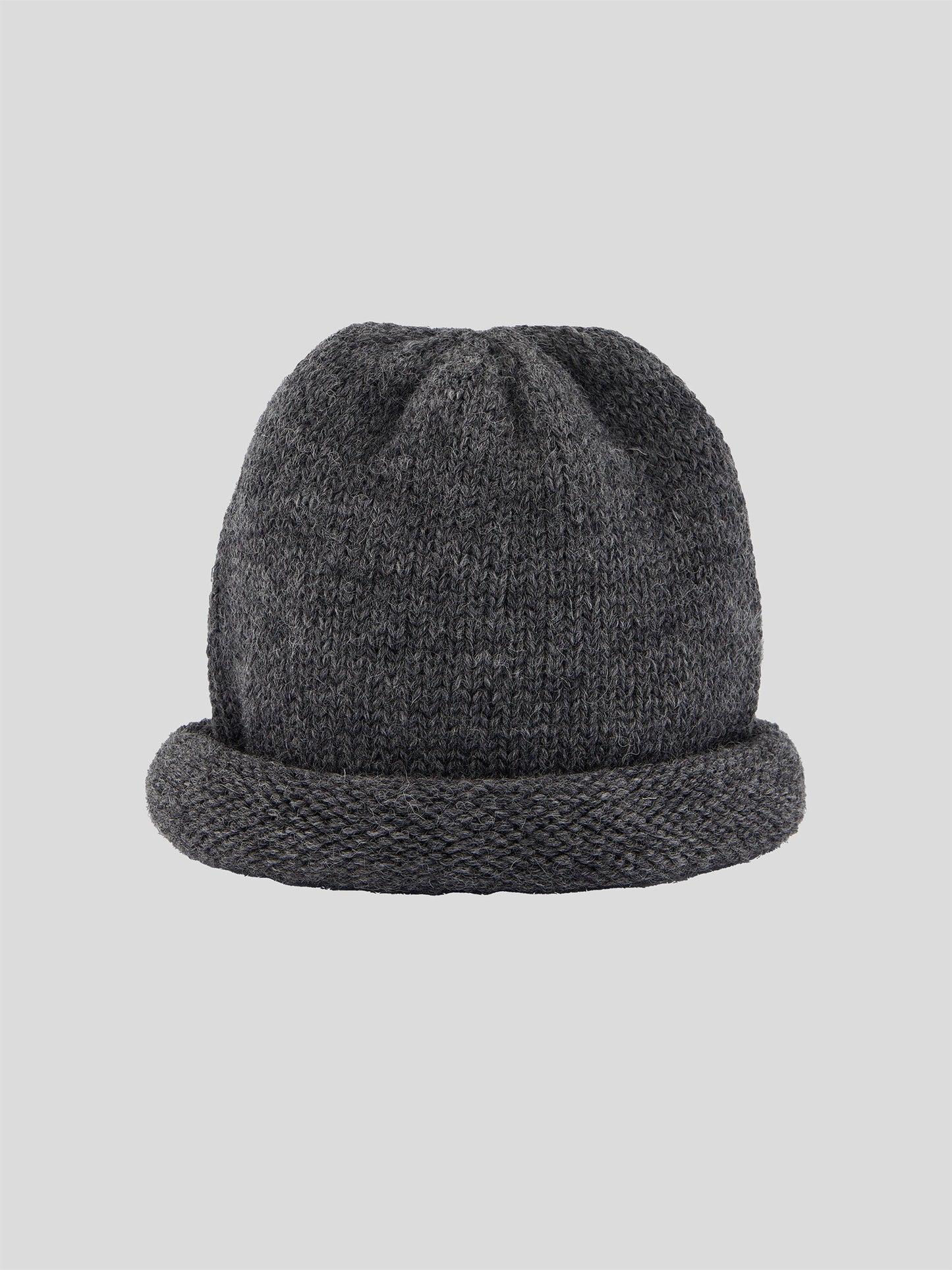 Roll Up Wool Knit Cap