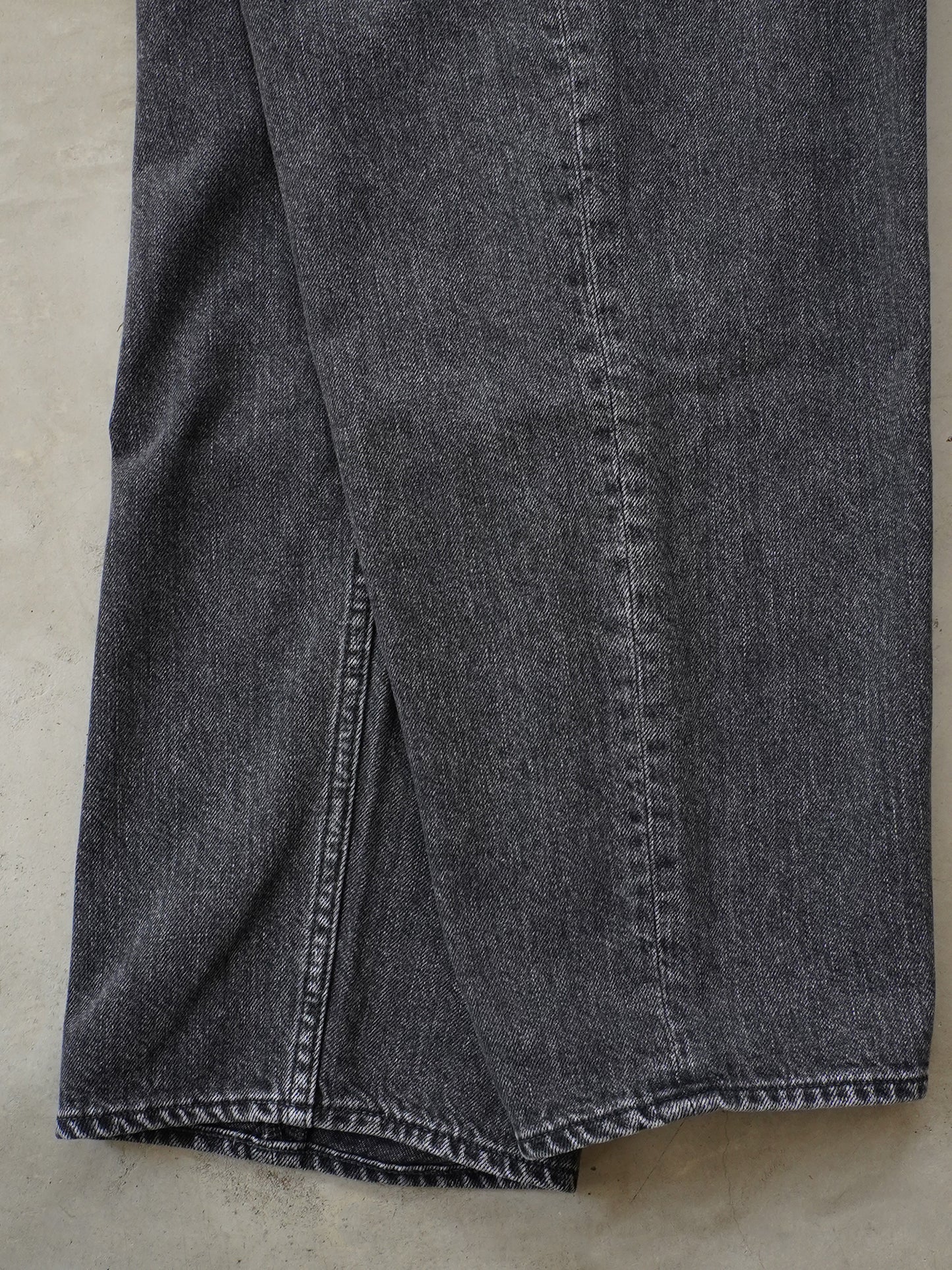 Relaxed fit 5 Pockets Denim Washed