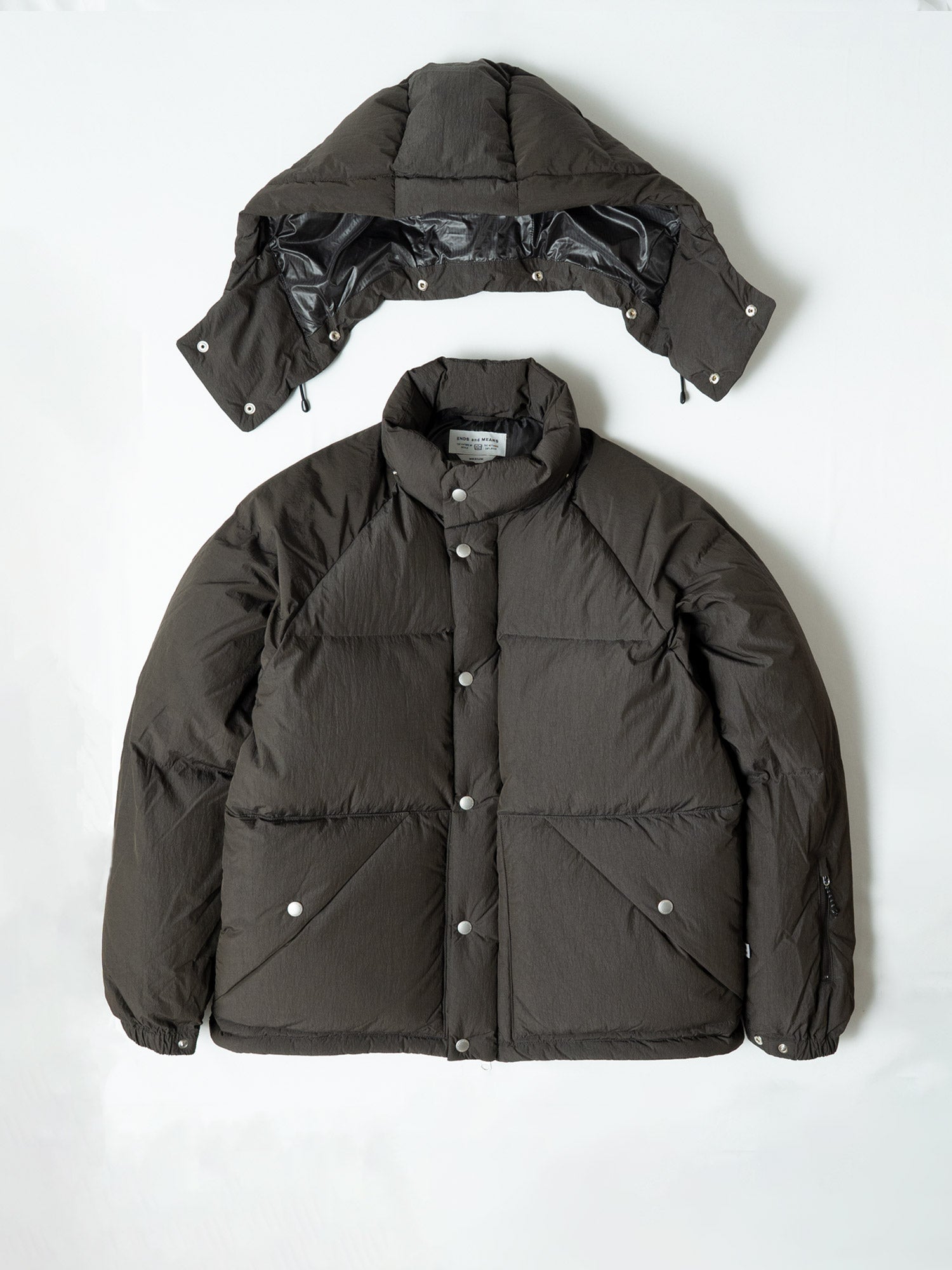 ジャケット・アウター CORNERSTONE 23AW DOWN JACKET (BLUE)48 CORNERSTONE 23AW DOWN JACKET (BLACK) 48 - メルカリ