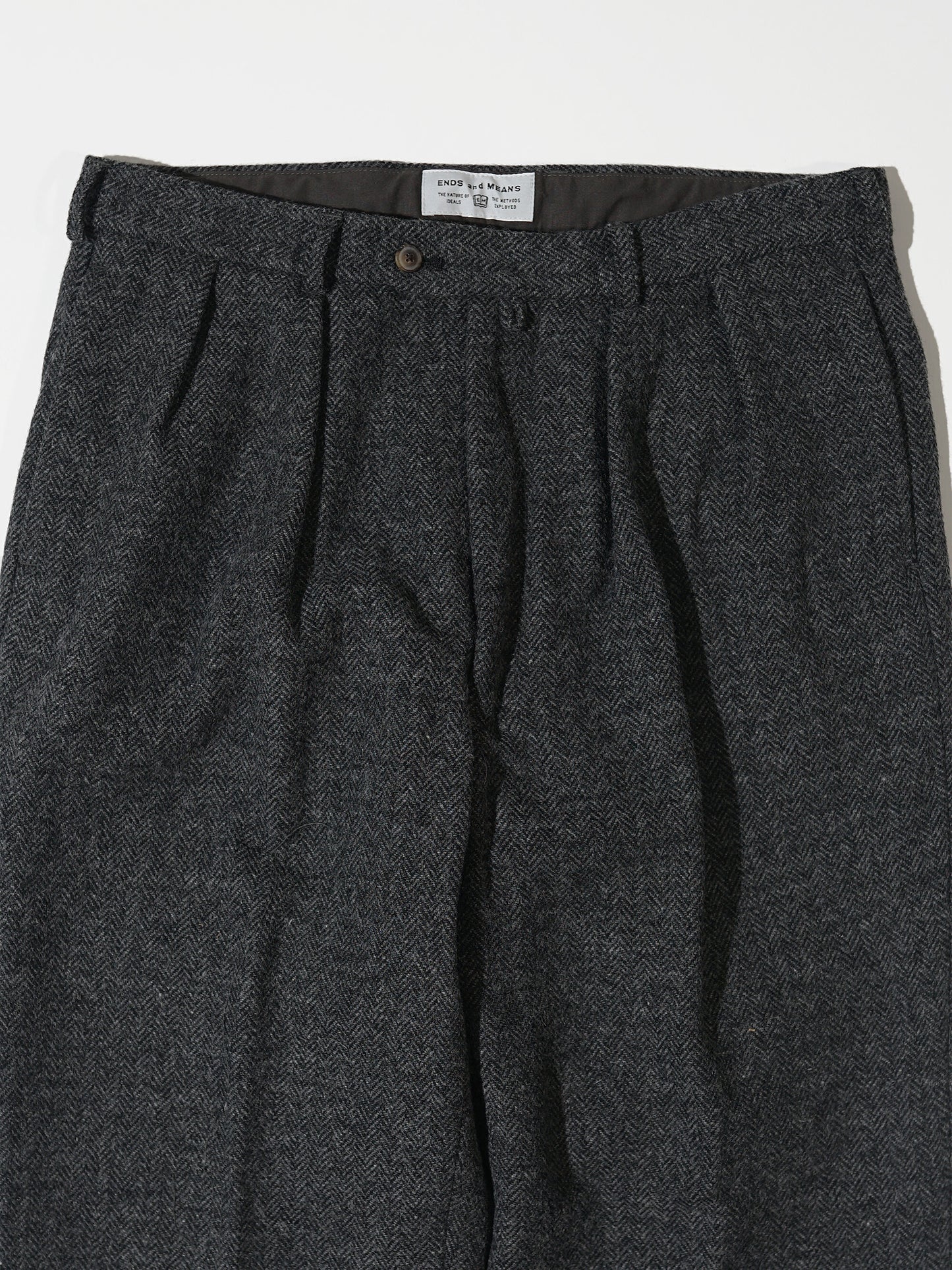 Grandpa Wool 2tuck Trousers