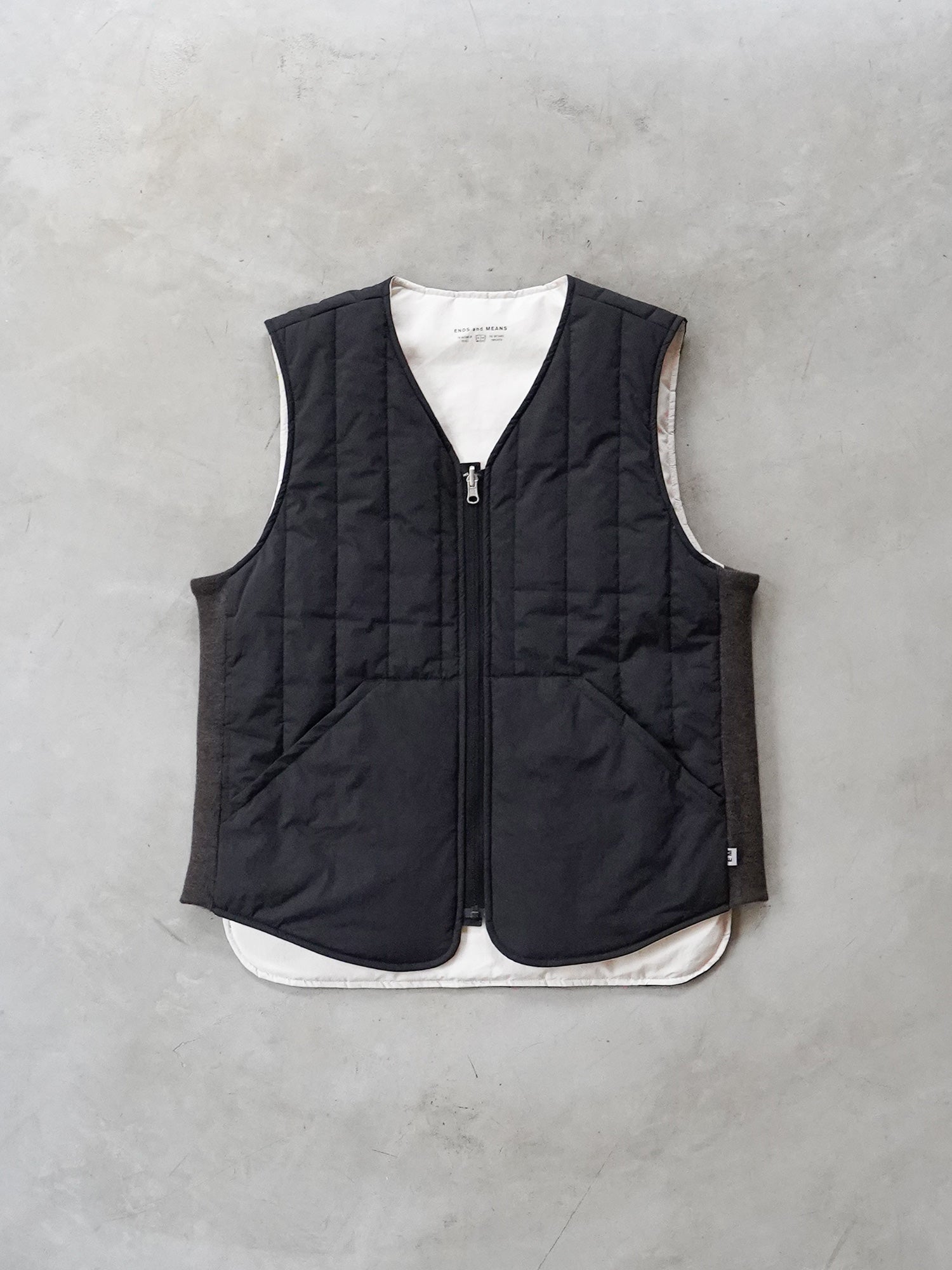 超可爱の トップス VEST QUILTING REVERSIBLE LOSER SPECIAL トップス 