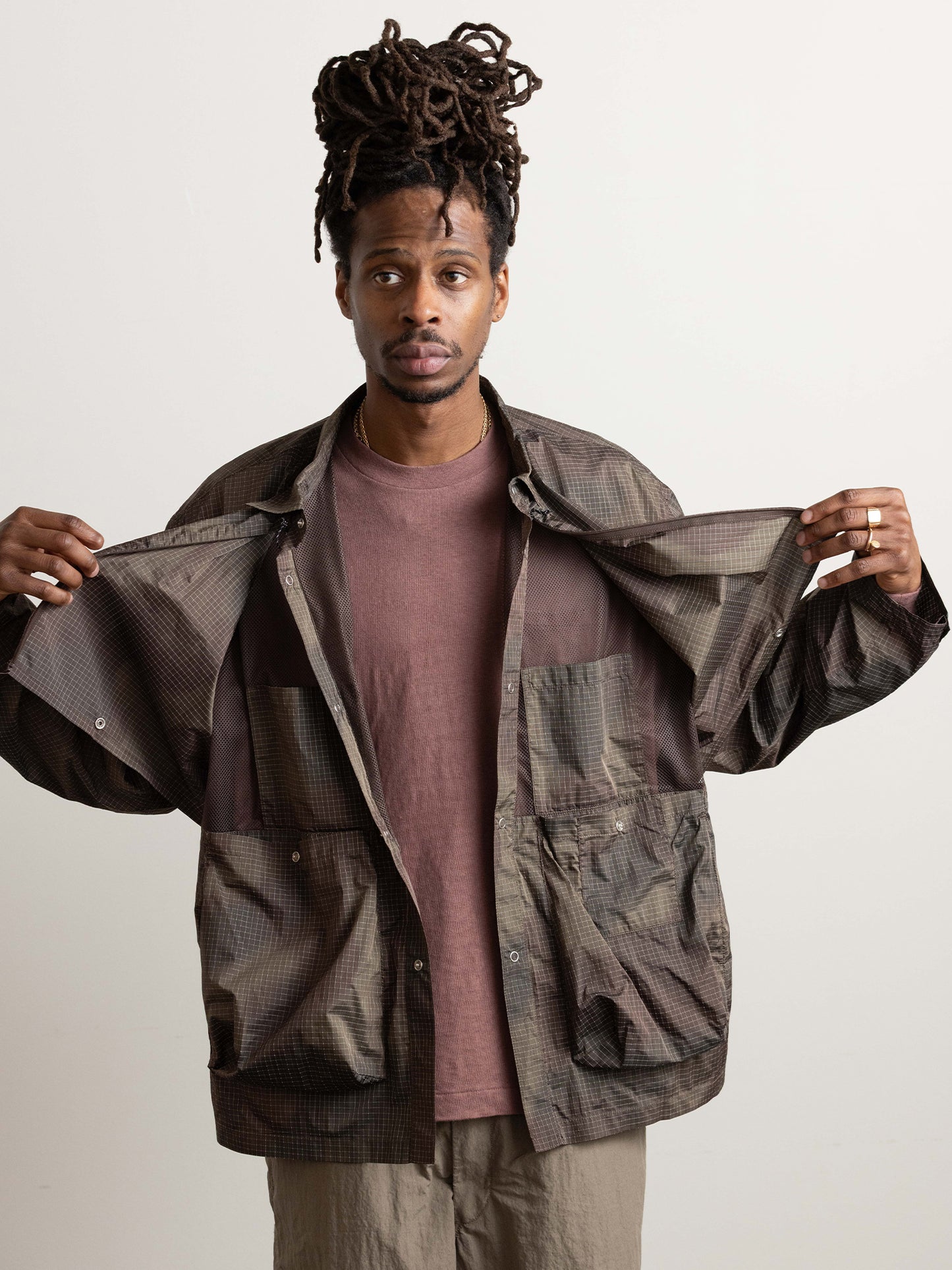 Utility Light Shirts Jacket