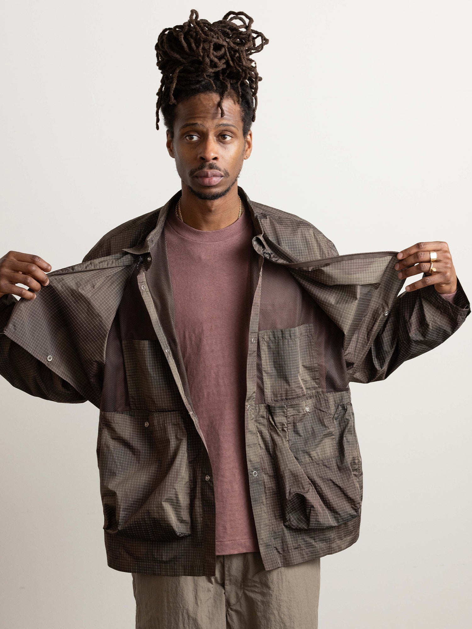 Utility Light Shirts Jacket