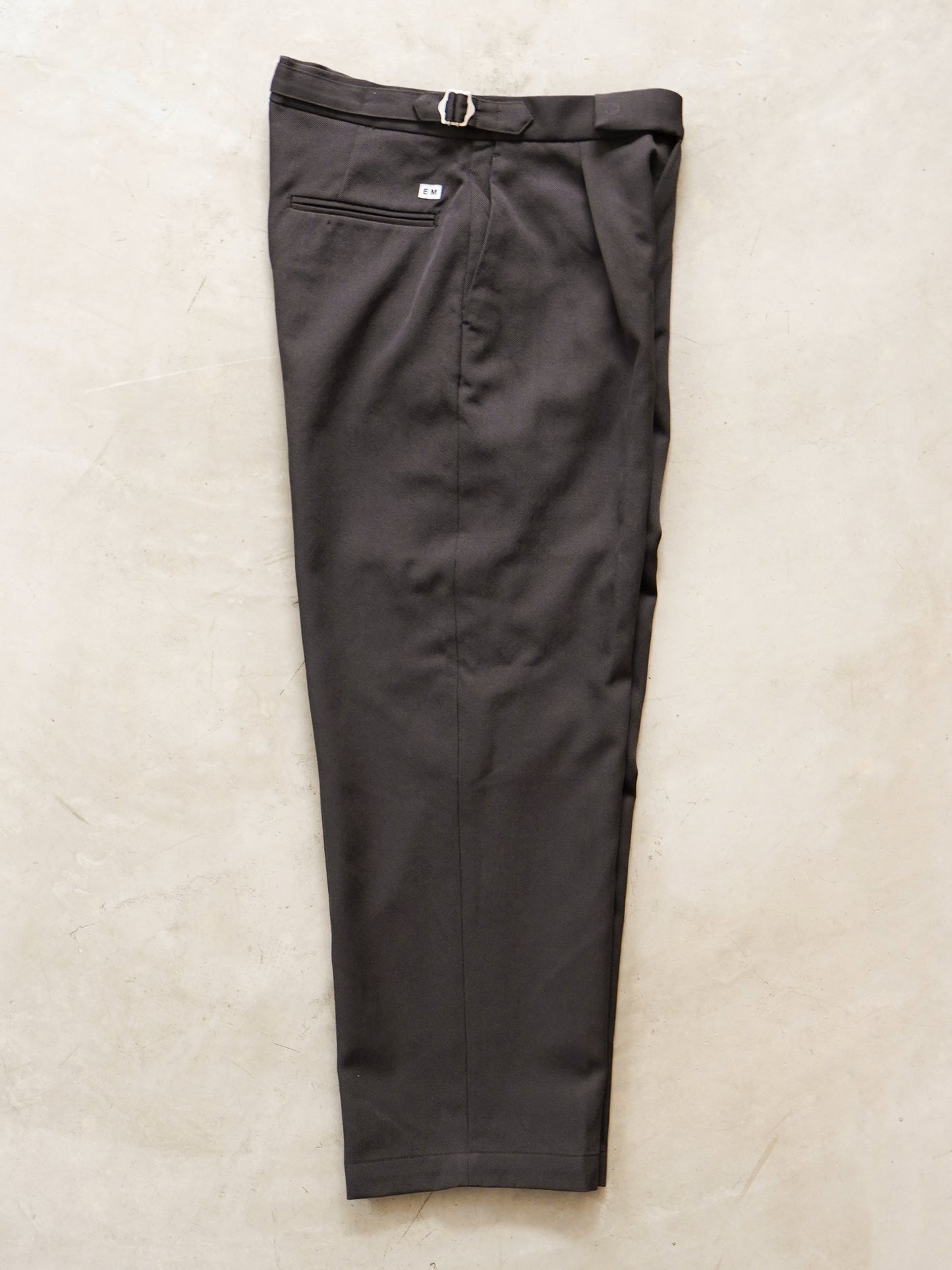 Wool Easy Trad Trousers