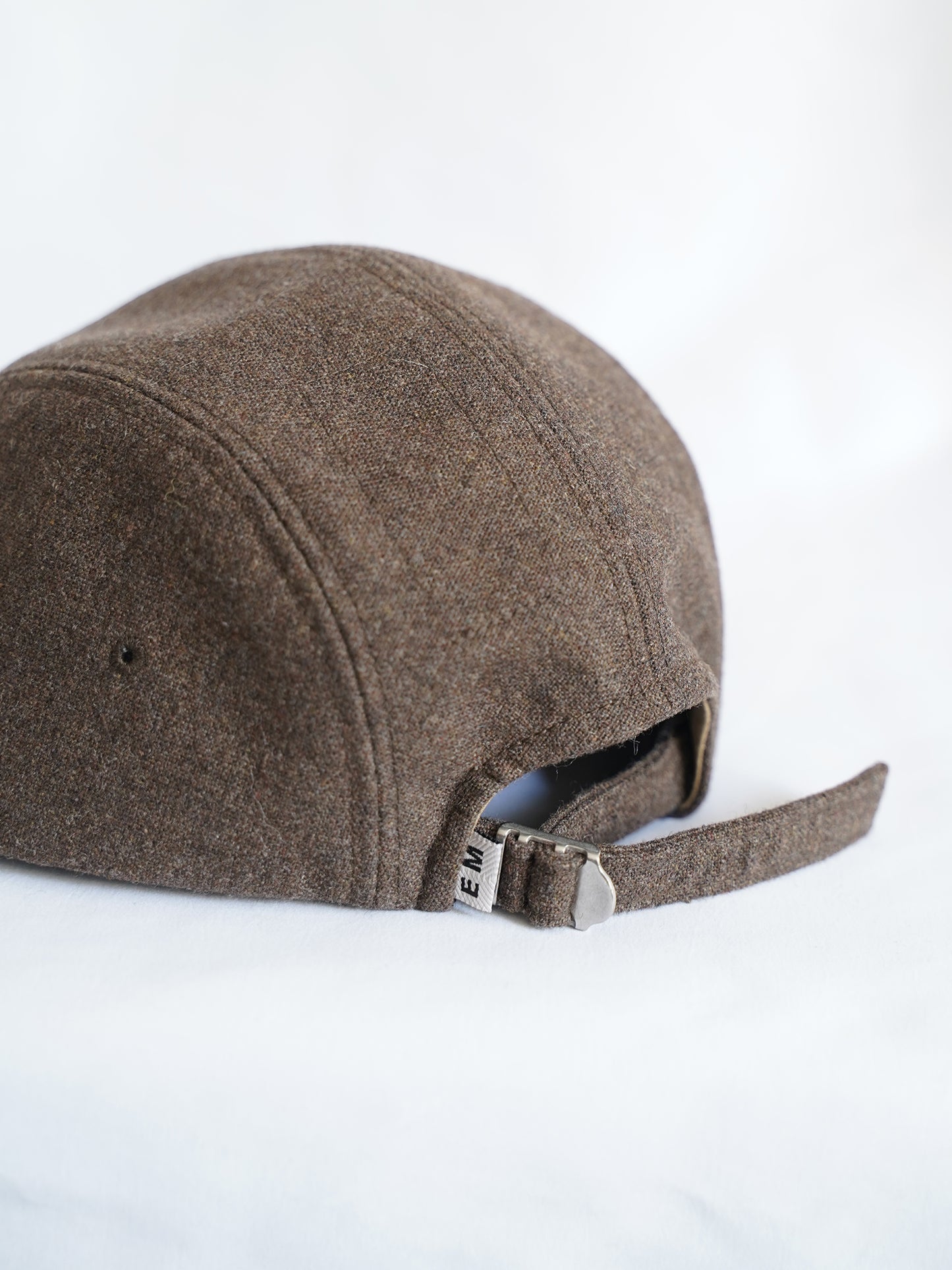 Leather Camp Cap