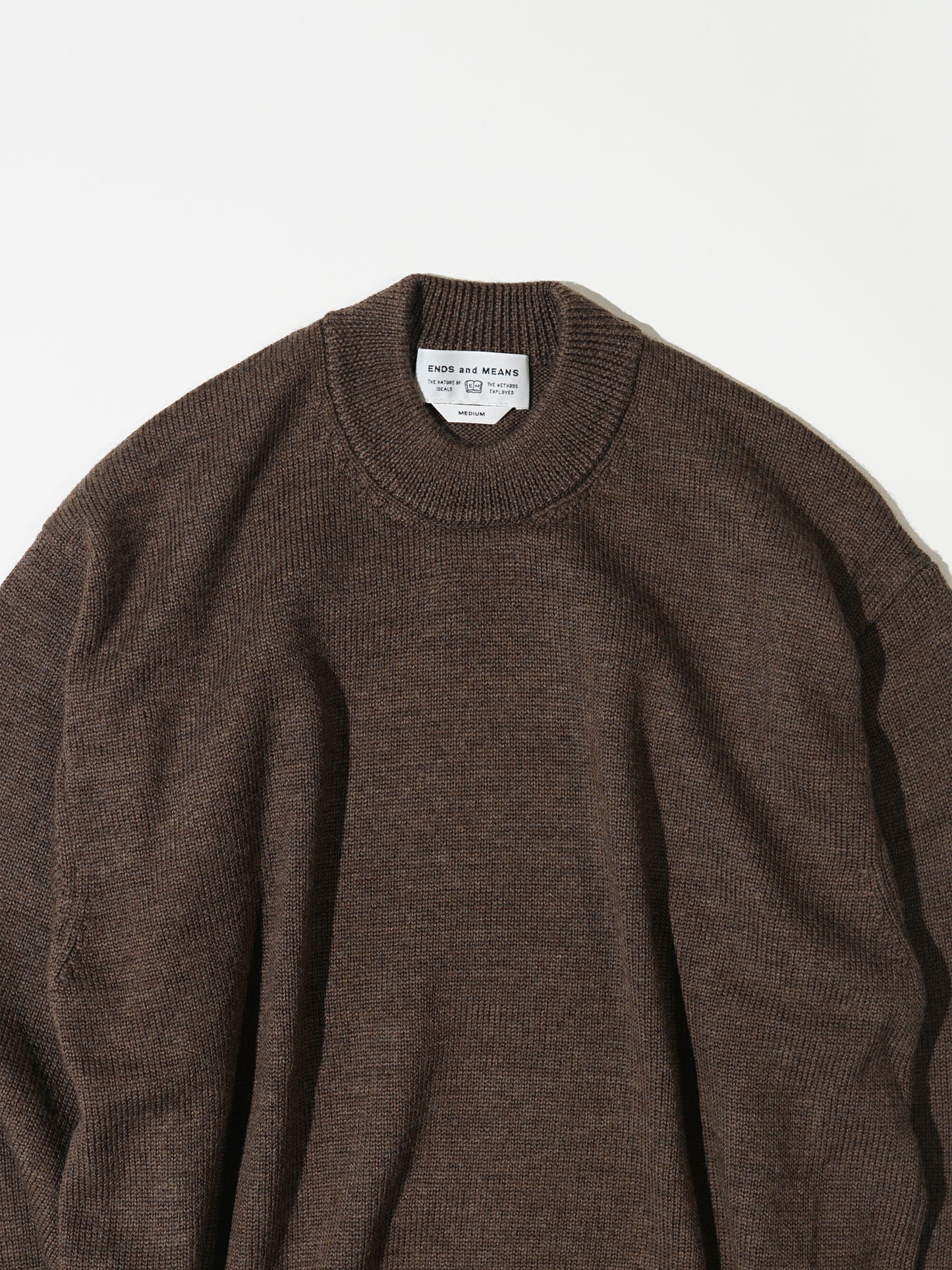 Merino Wool Crew Neck Knit