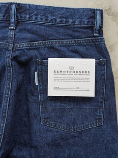 5-Pocket Denim Washed Indigo
