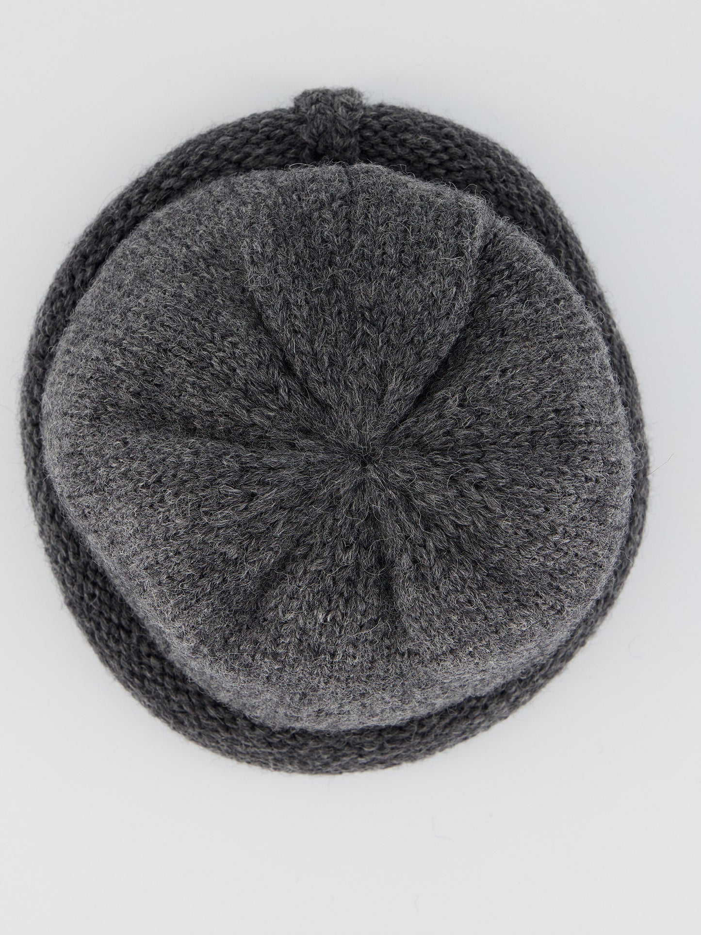 Roll Up Wool Knit Cap