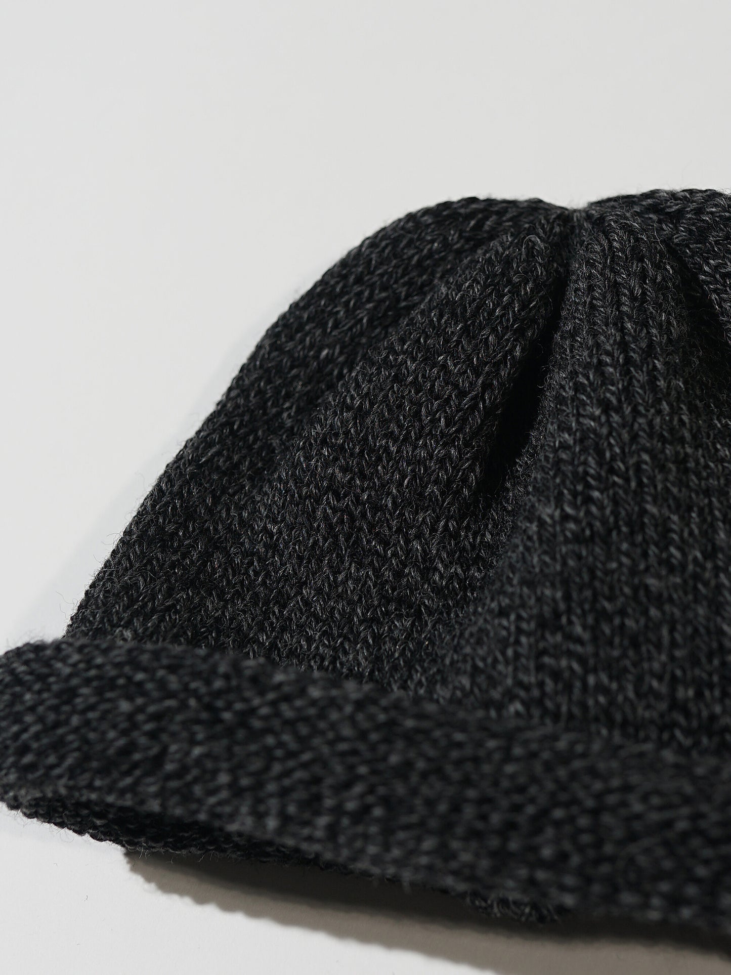 Roll Up Wool Knit Cap