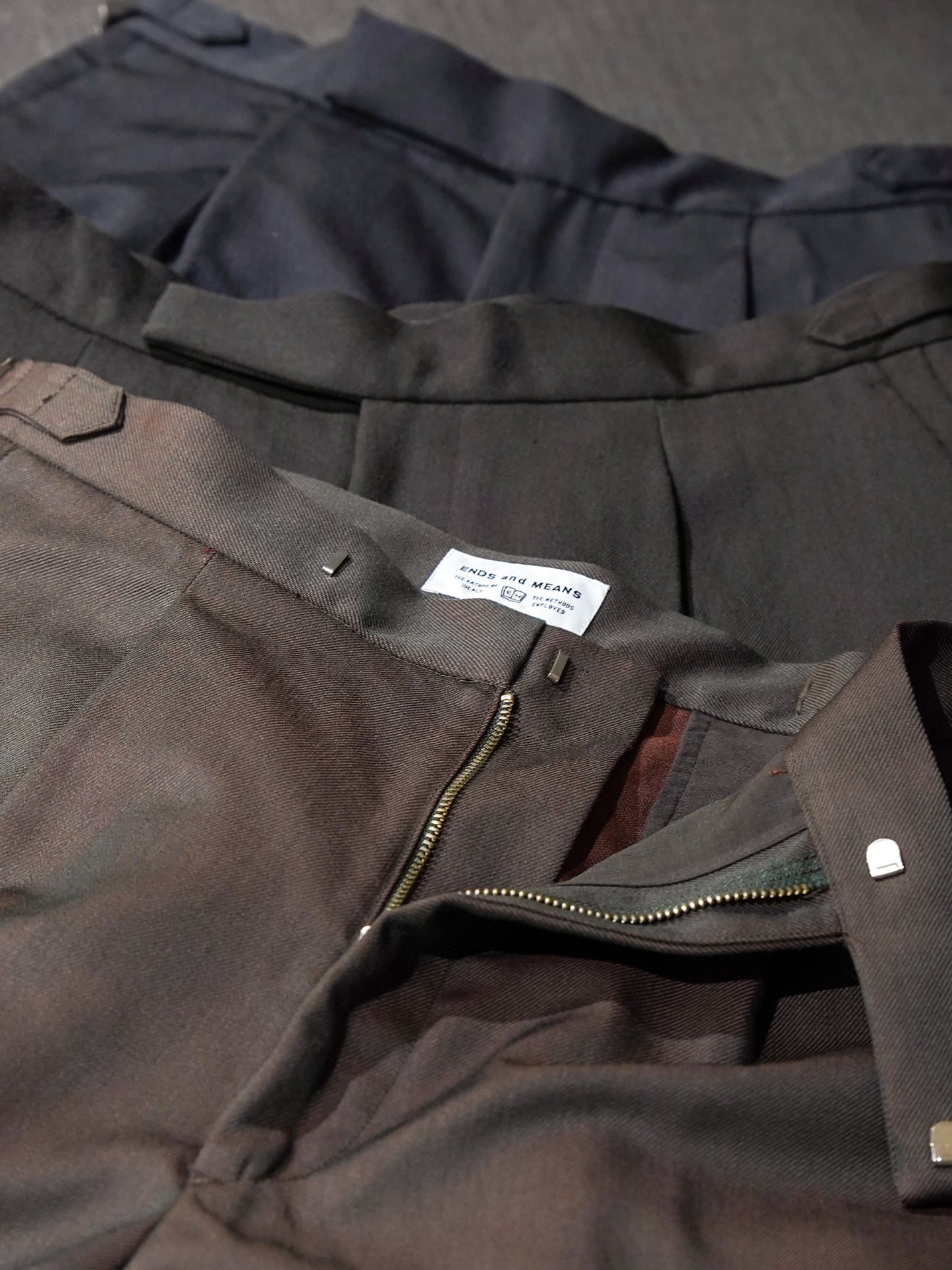 Wool Easy Trad Trousers