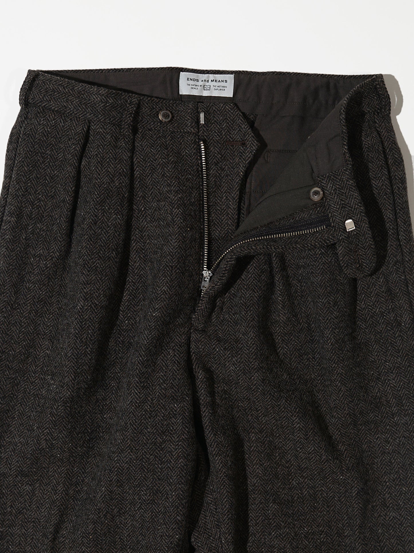 Grandpa Wool 2tuck Trousers