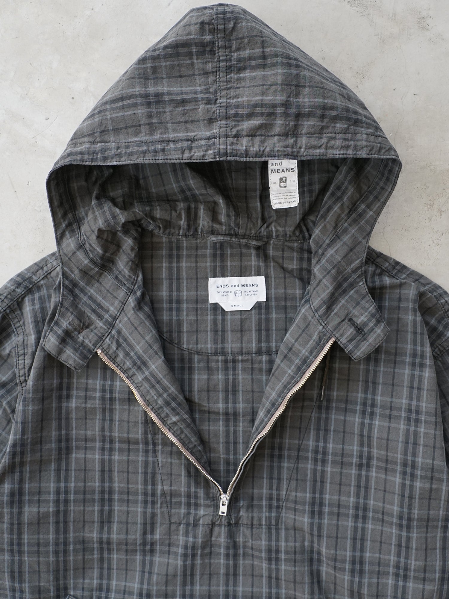 ENDS AND MEANS Anorak Jacket