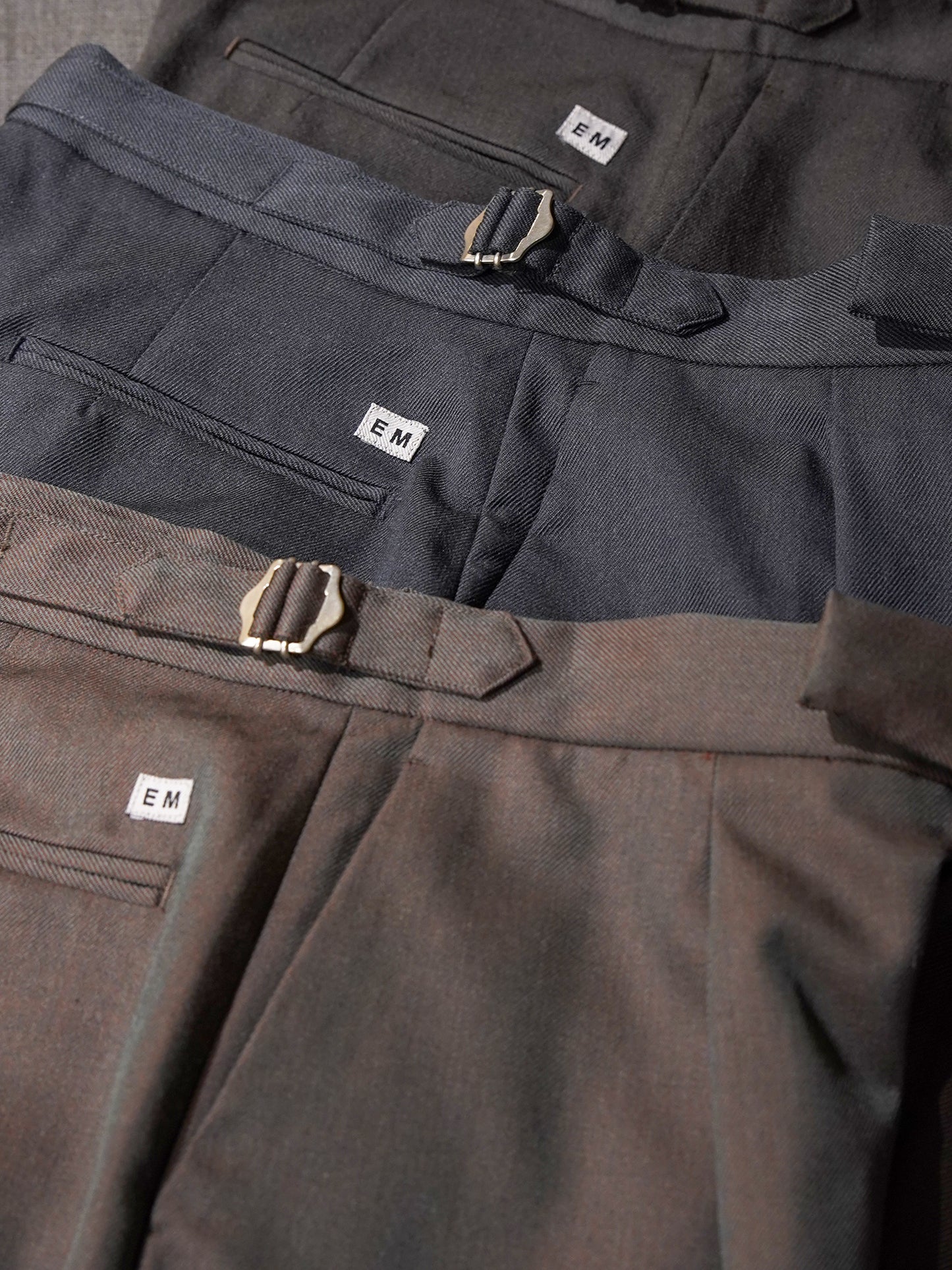 Wool Easy Trad Trousers