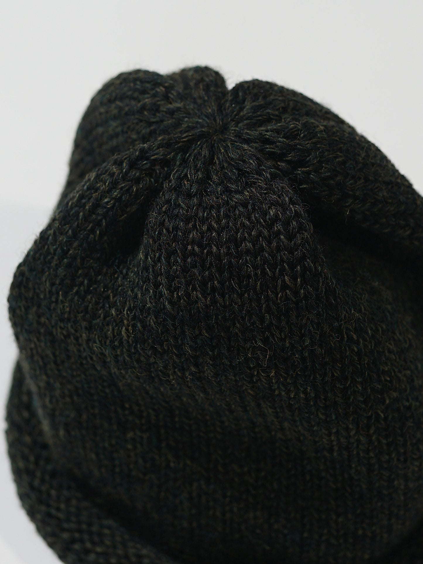 Roll Up Wool Knit Cap