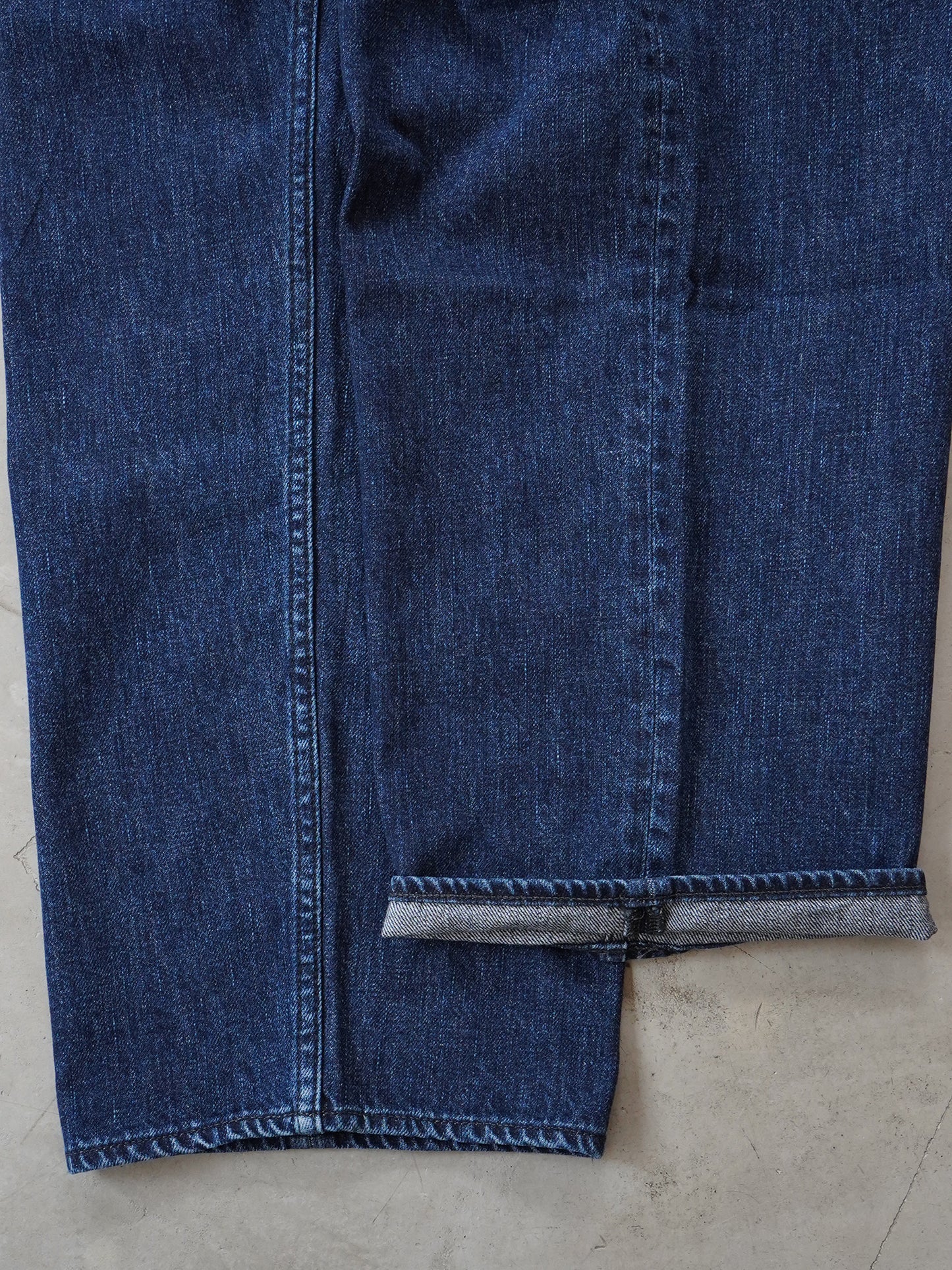 5 Pockets Denim Washed Indigo