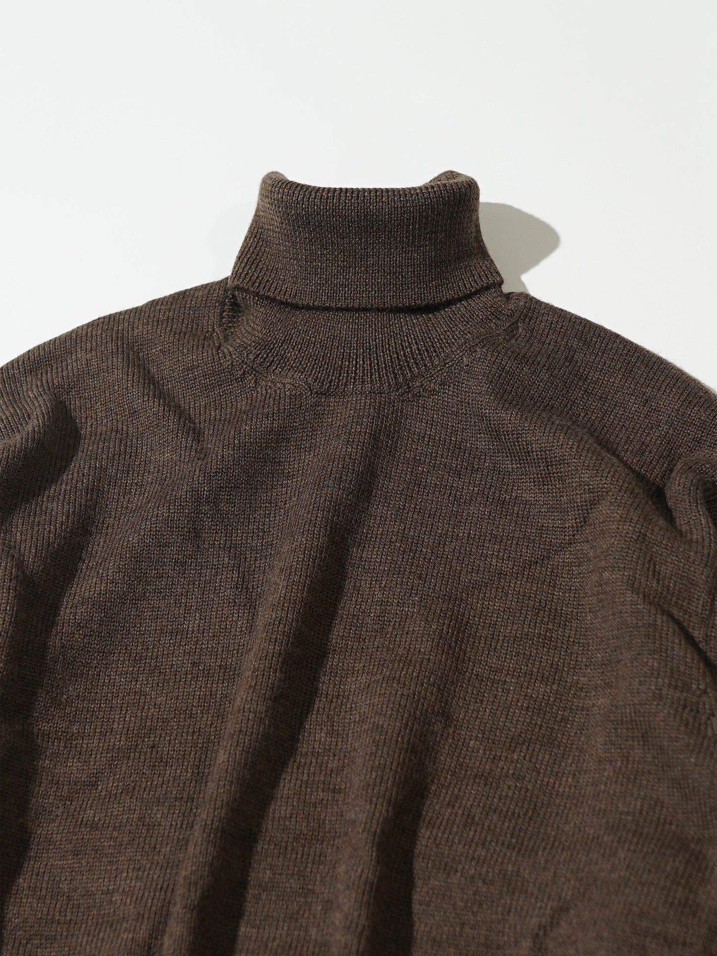 Merino Wool Turtle Neck Knit