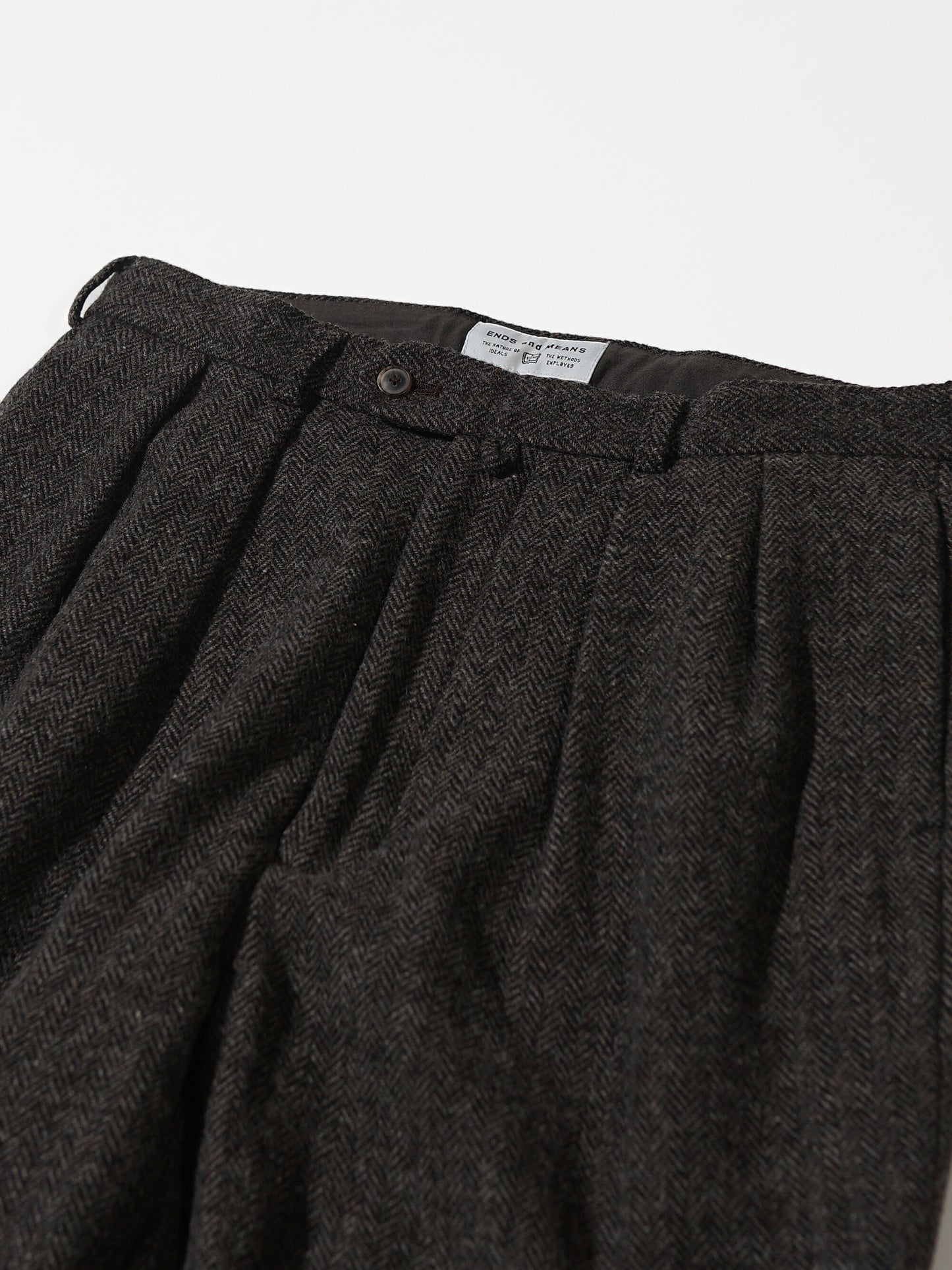 Grandpa Wool 2tuck Trousers