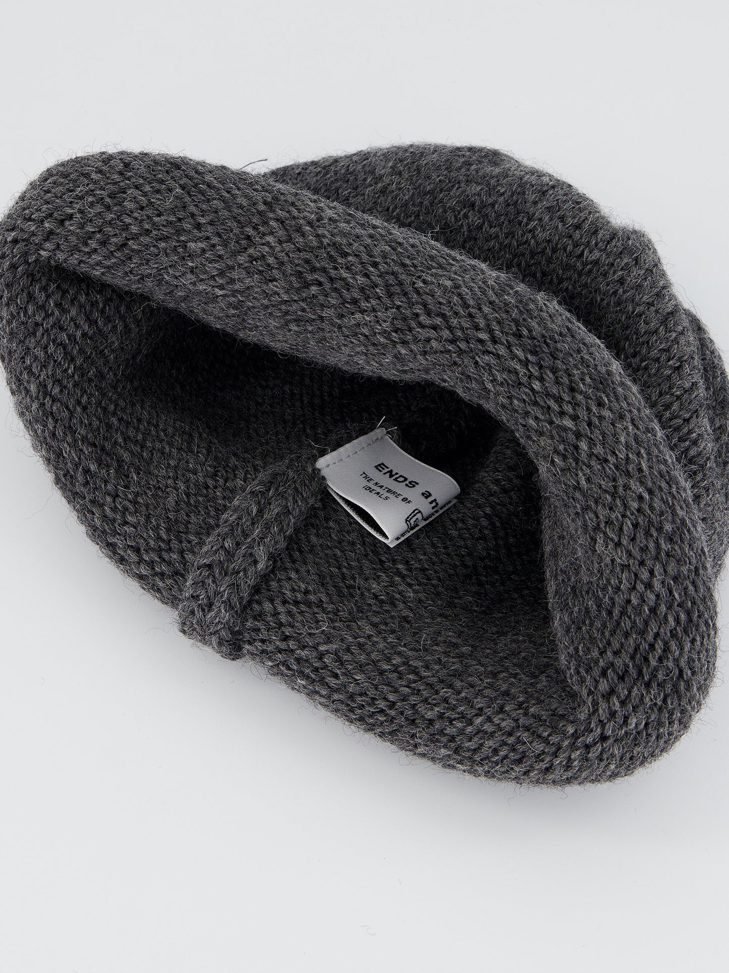 Roll Up Wool Knit Cap