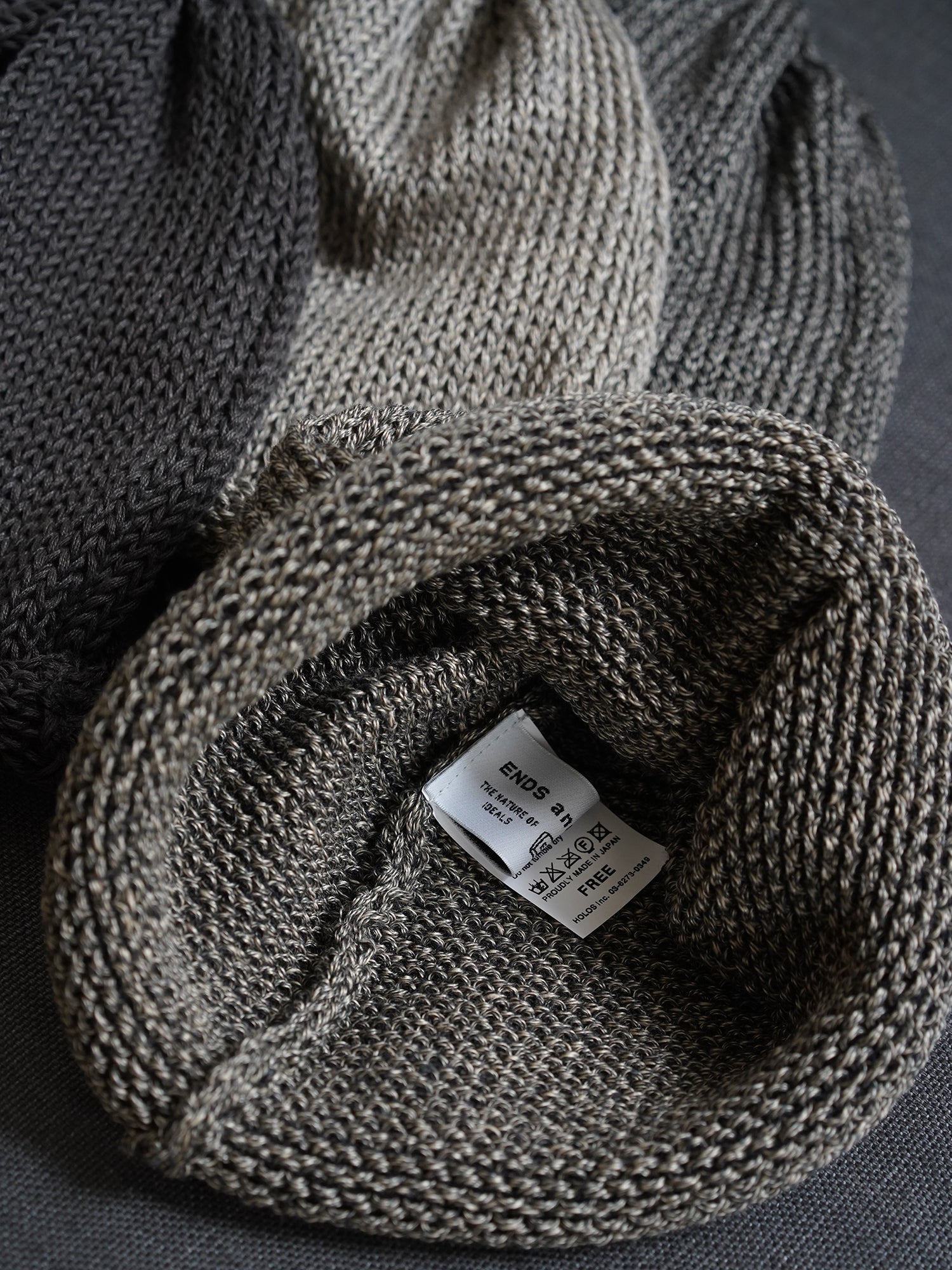 Roll Up Knit Cap