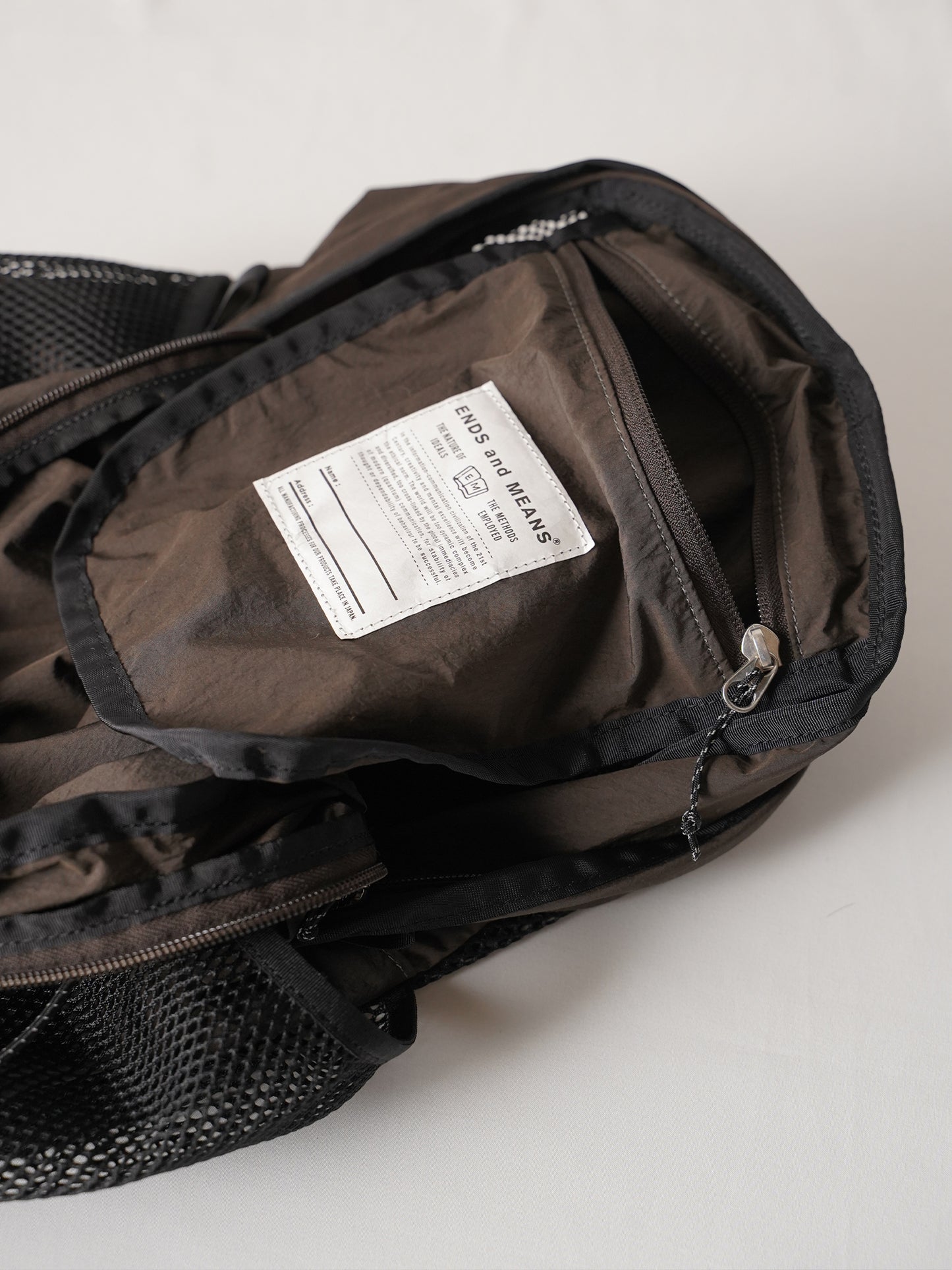 Packable Backpack African Black