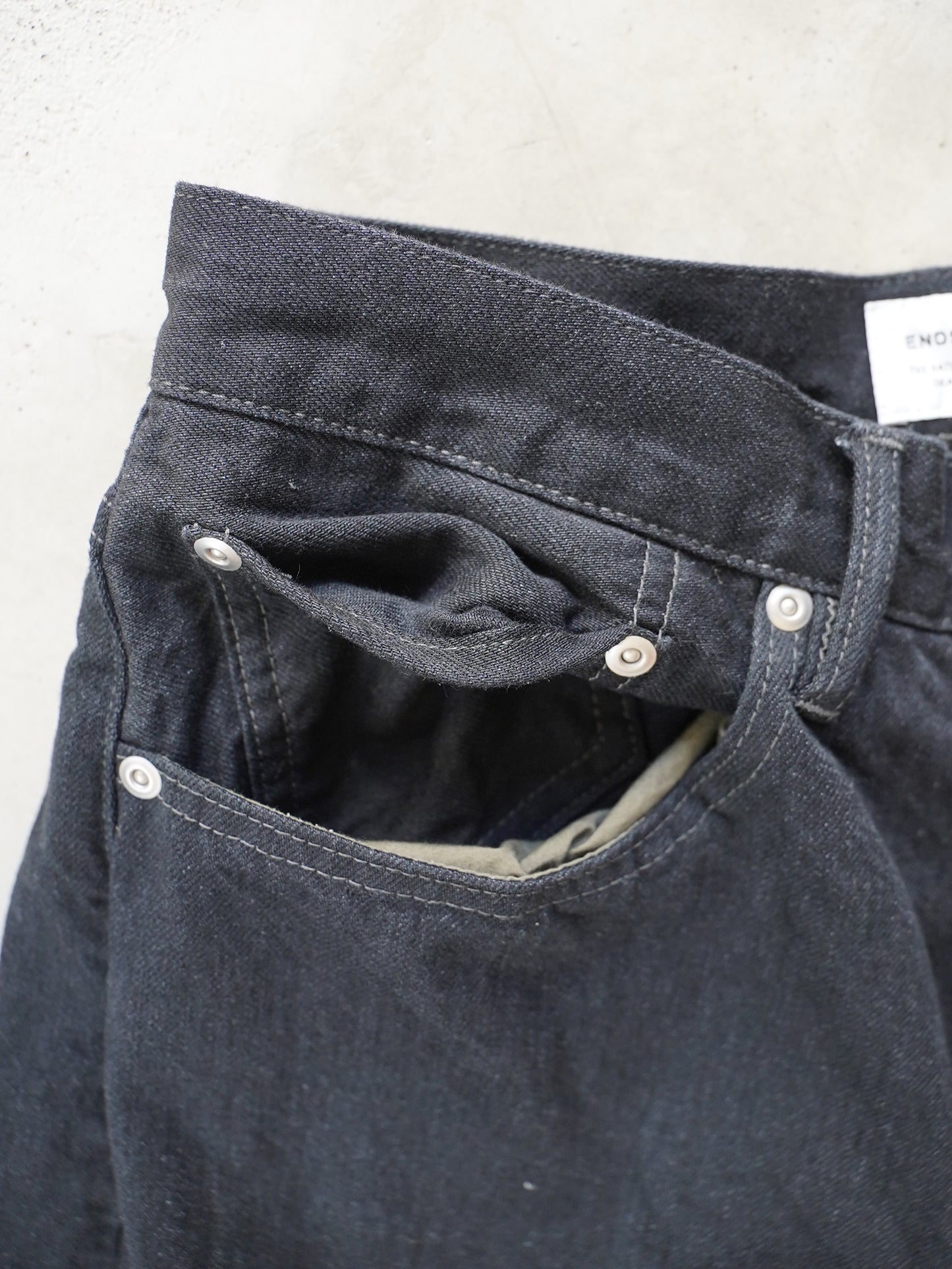 Relaxed fit 5 Pockets Denim Black (CH Limited)