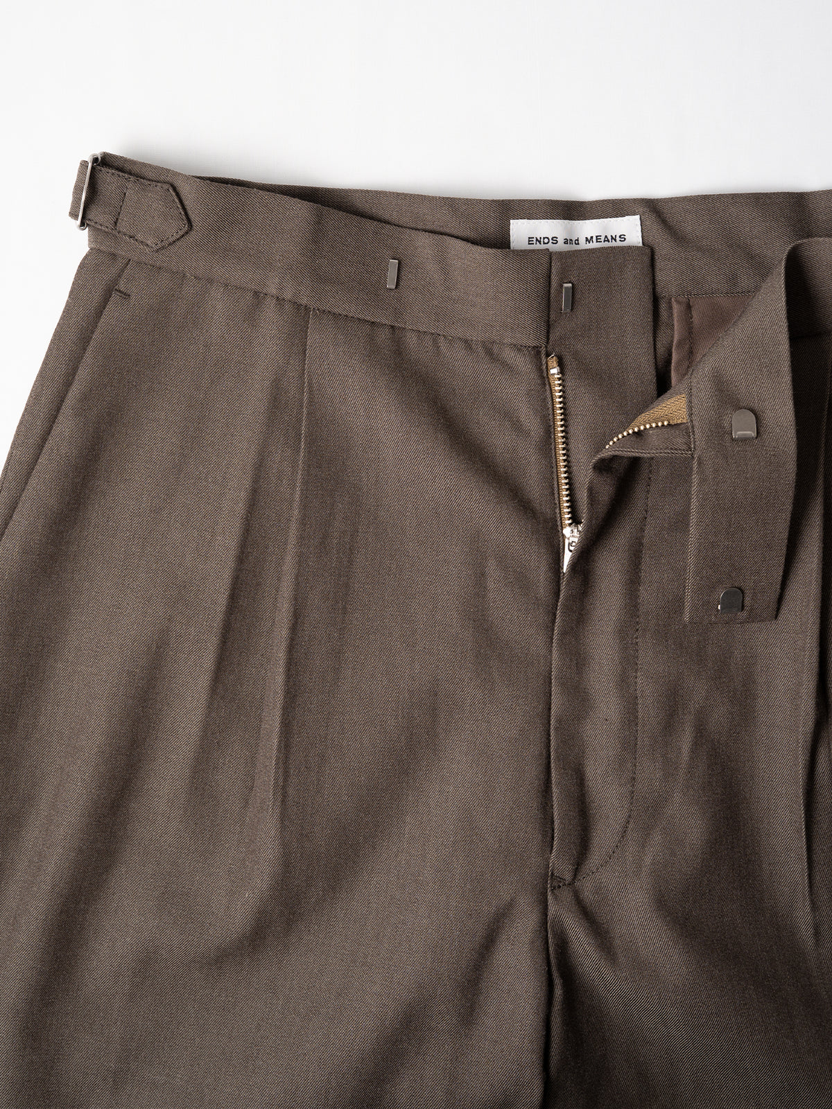 Wool Easy Trad Trousers