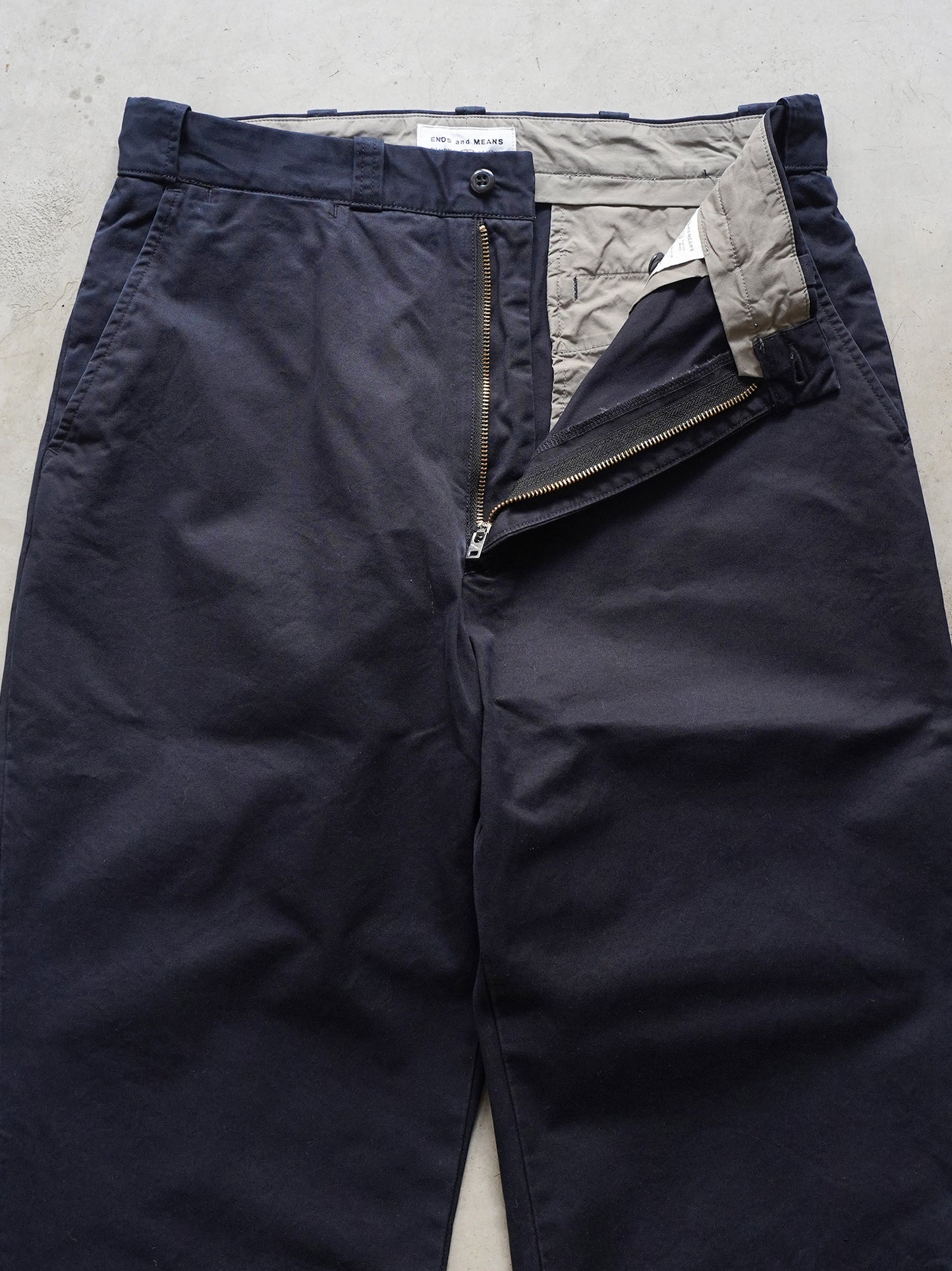 Work Chino (Dark Navy / Gray Denim)