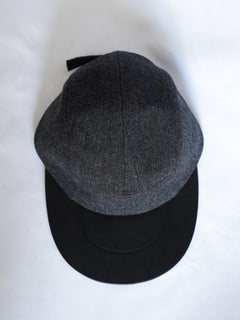 Leather Camp Cap