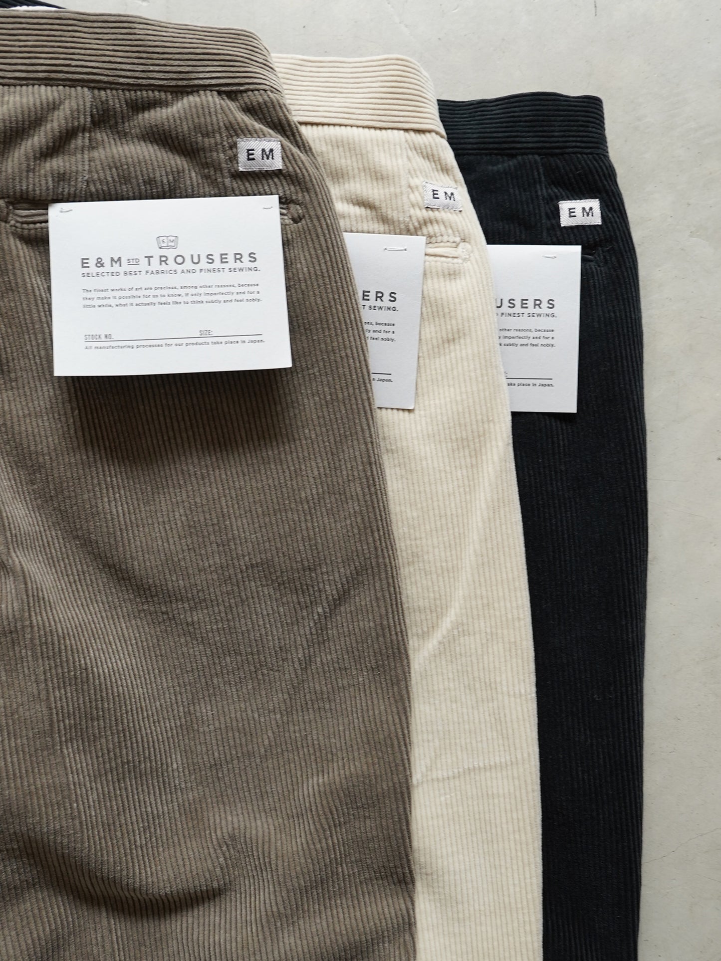 Grandpa Cord 2tuck Trousers