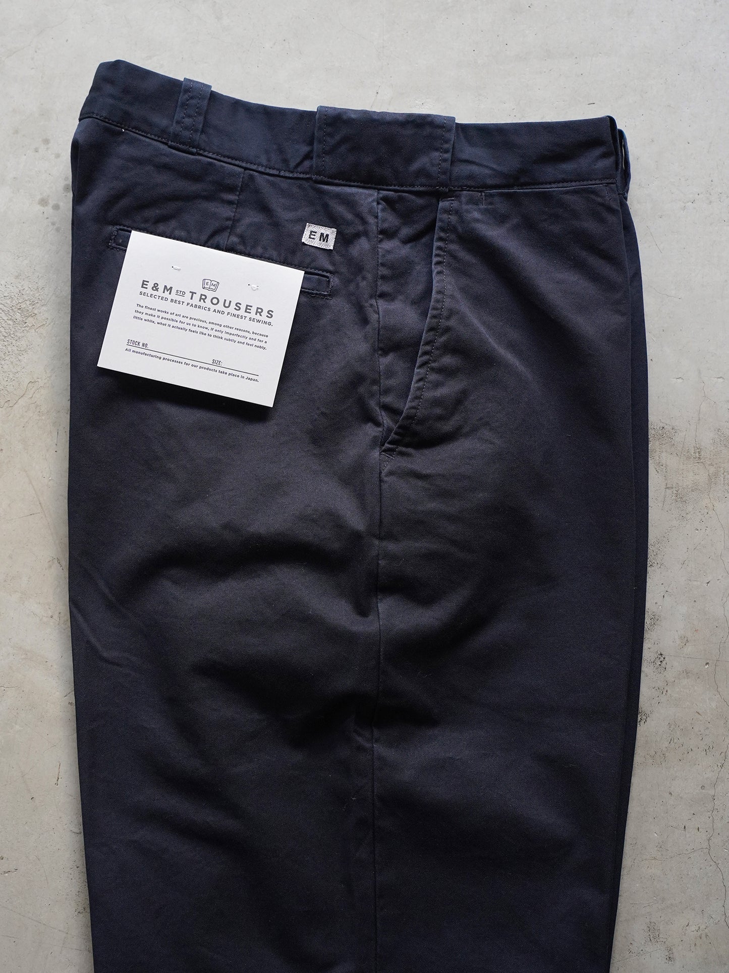 Work Chino (Dark Navy / Gray Denim)