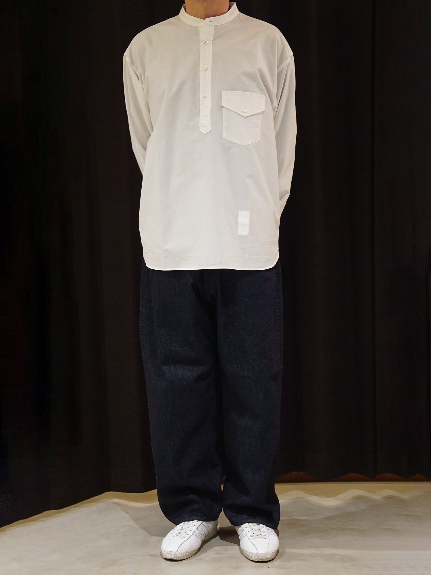 Relaxed Fit 5-Pocket Indigo Denim