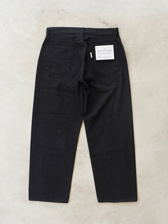 5 Pockets Denim Black