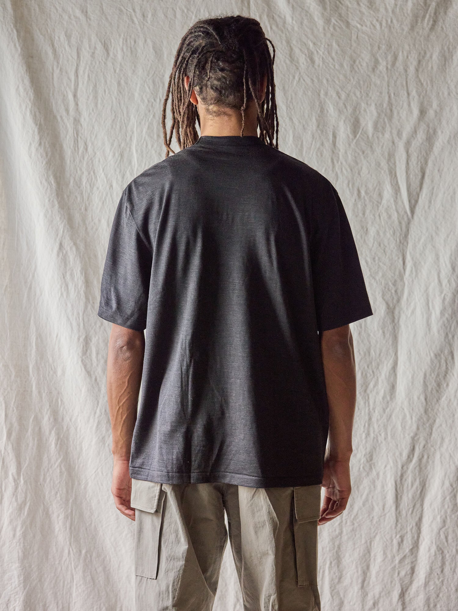 メリノウールポケットTシャツ