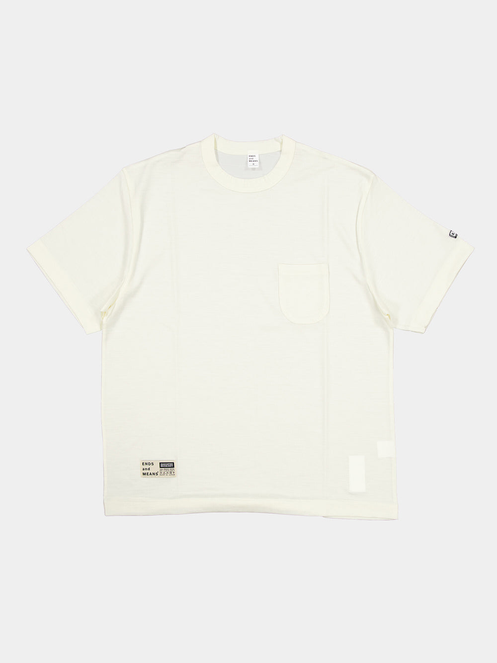 メリノウールポケットTシャツ