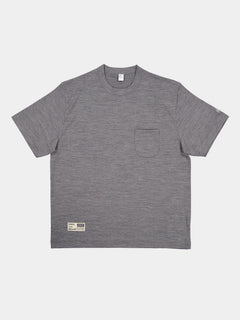 メリノウールポケットTシャツ