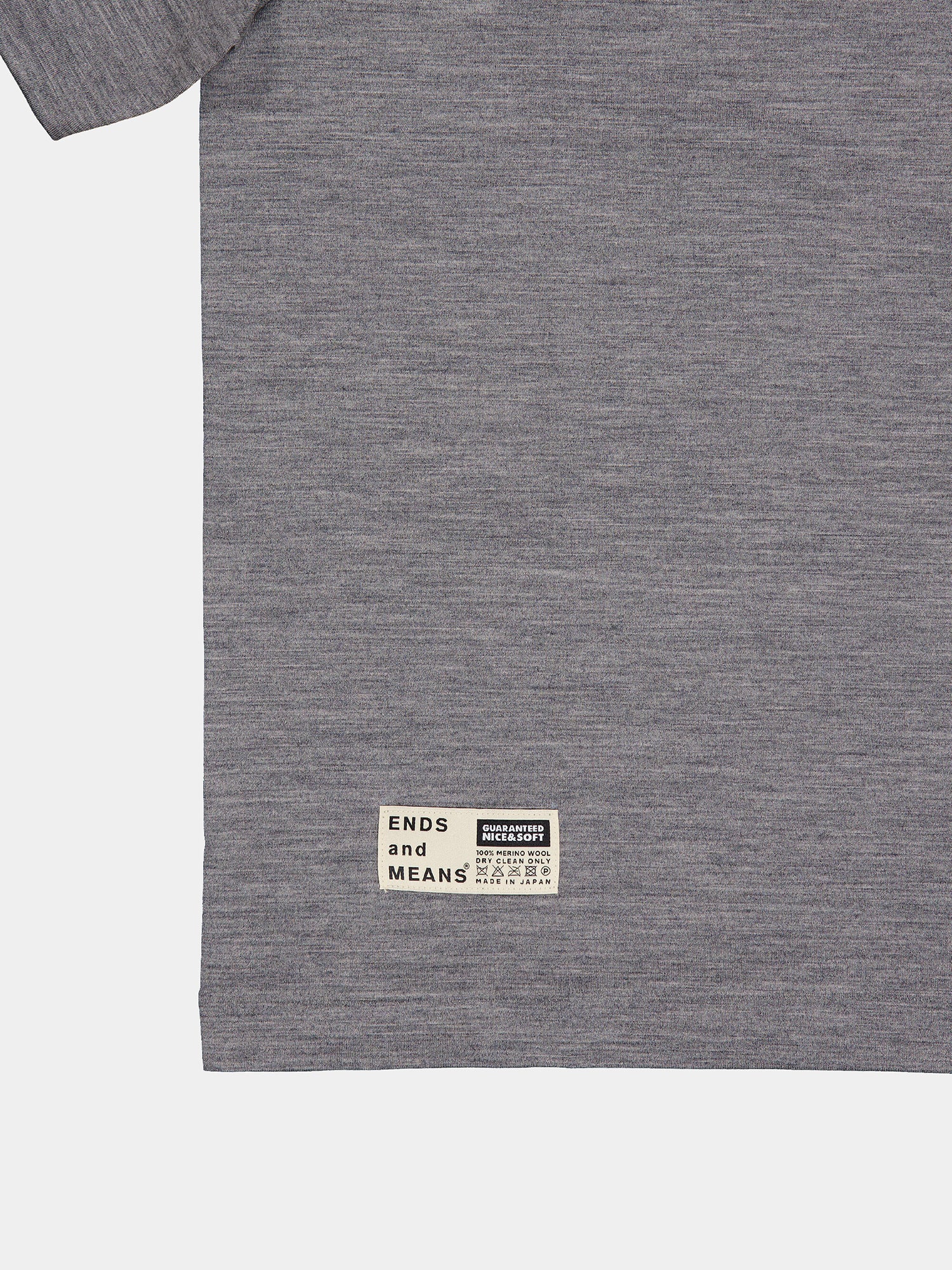 メリノウールポケットTシャツ