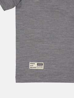 メリノウールポケットTシャツ