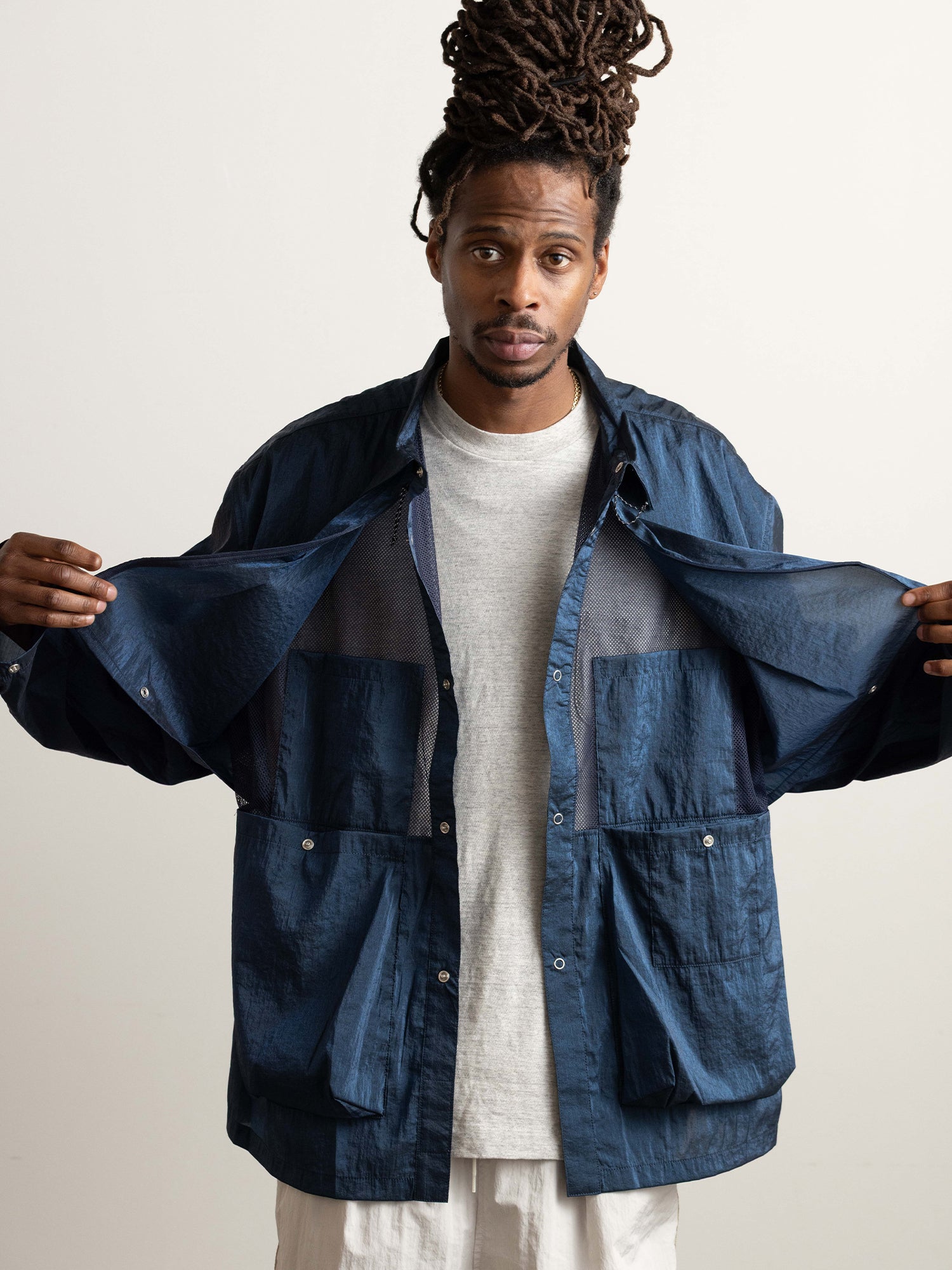Utility Light Shirts Jacket