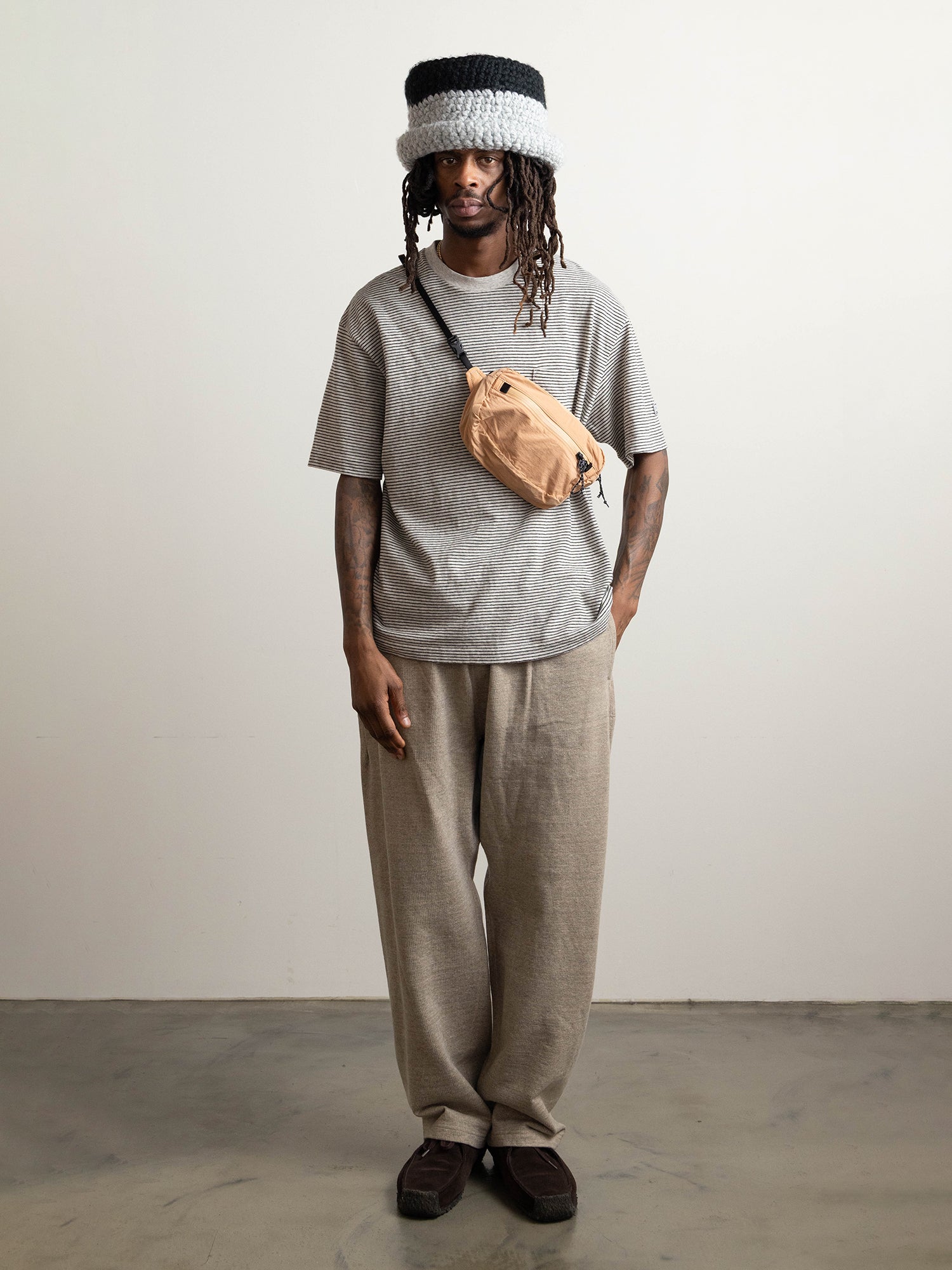 ENDS and MEANS Horizontal Striped Pocket Tee – CUXTON HOUSE