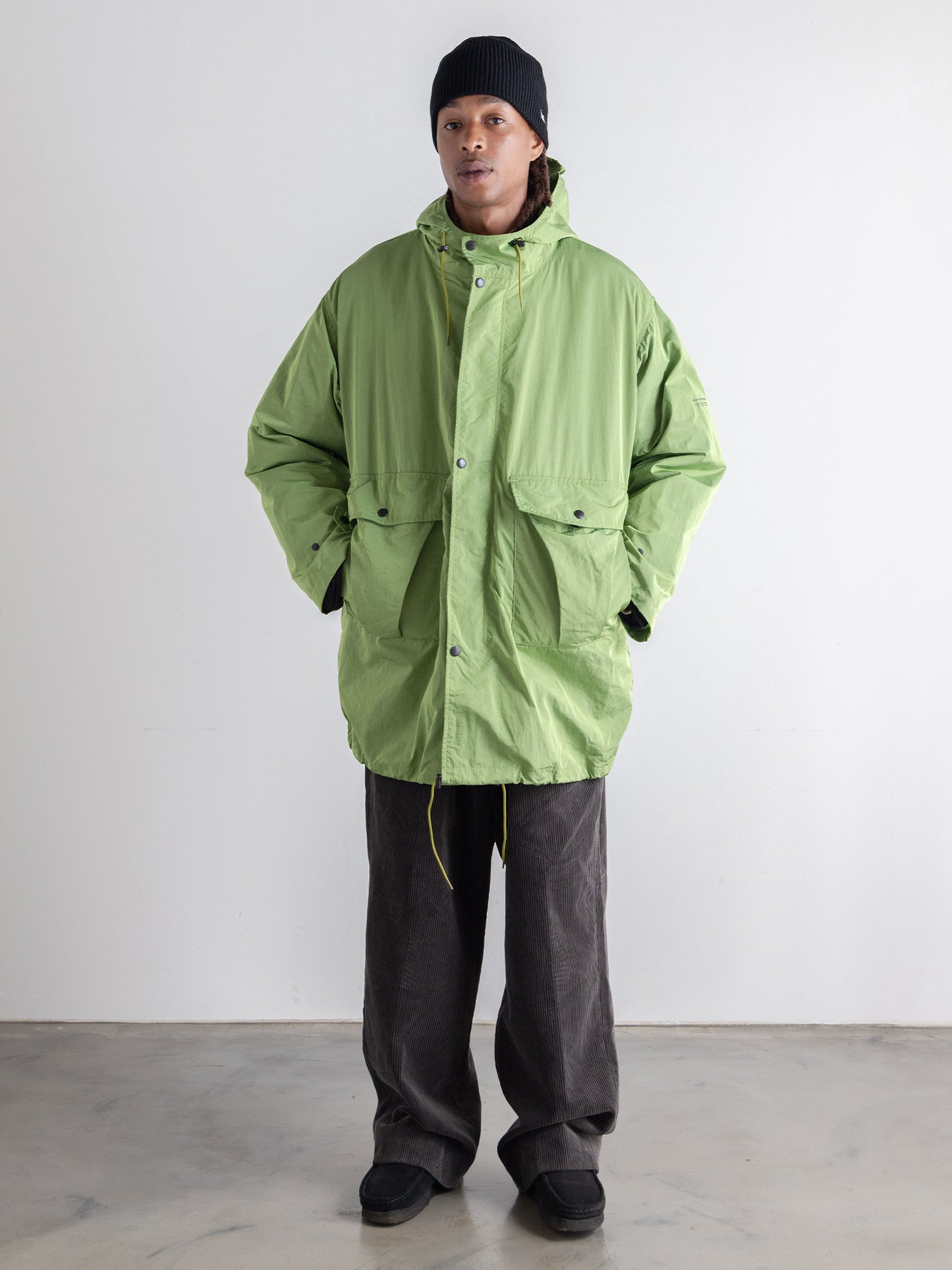 Lined Travel Half Parka