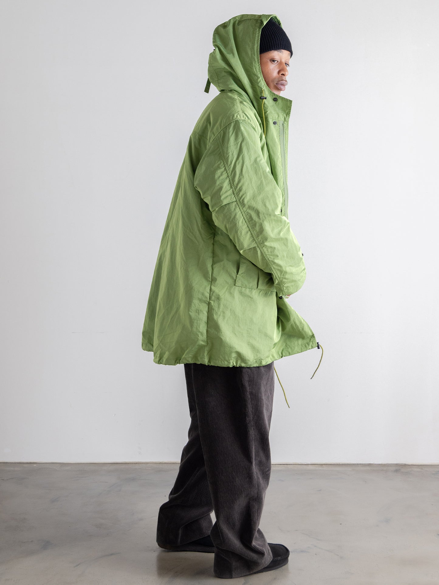Lined Travel Half Parka