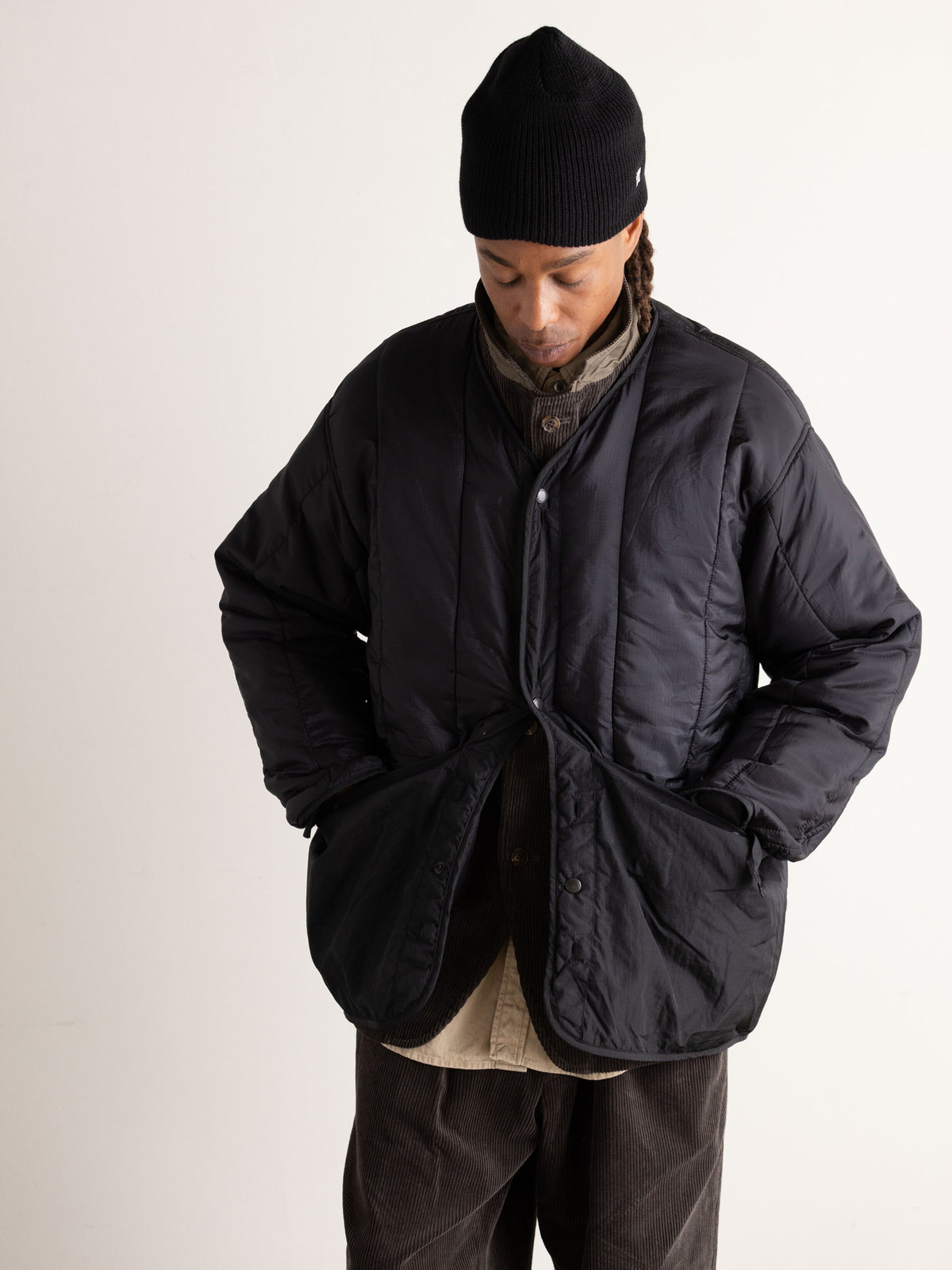 Lined Travel Half Parka
