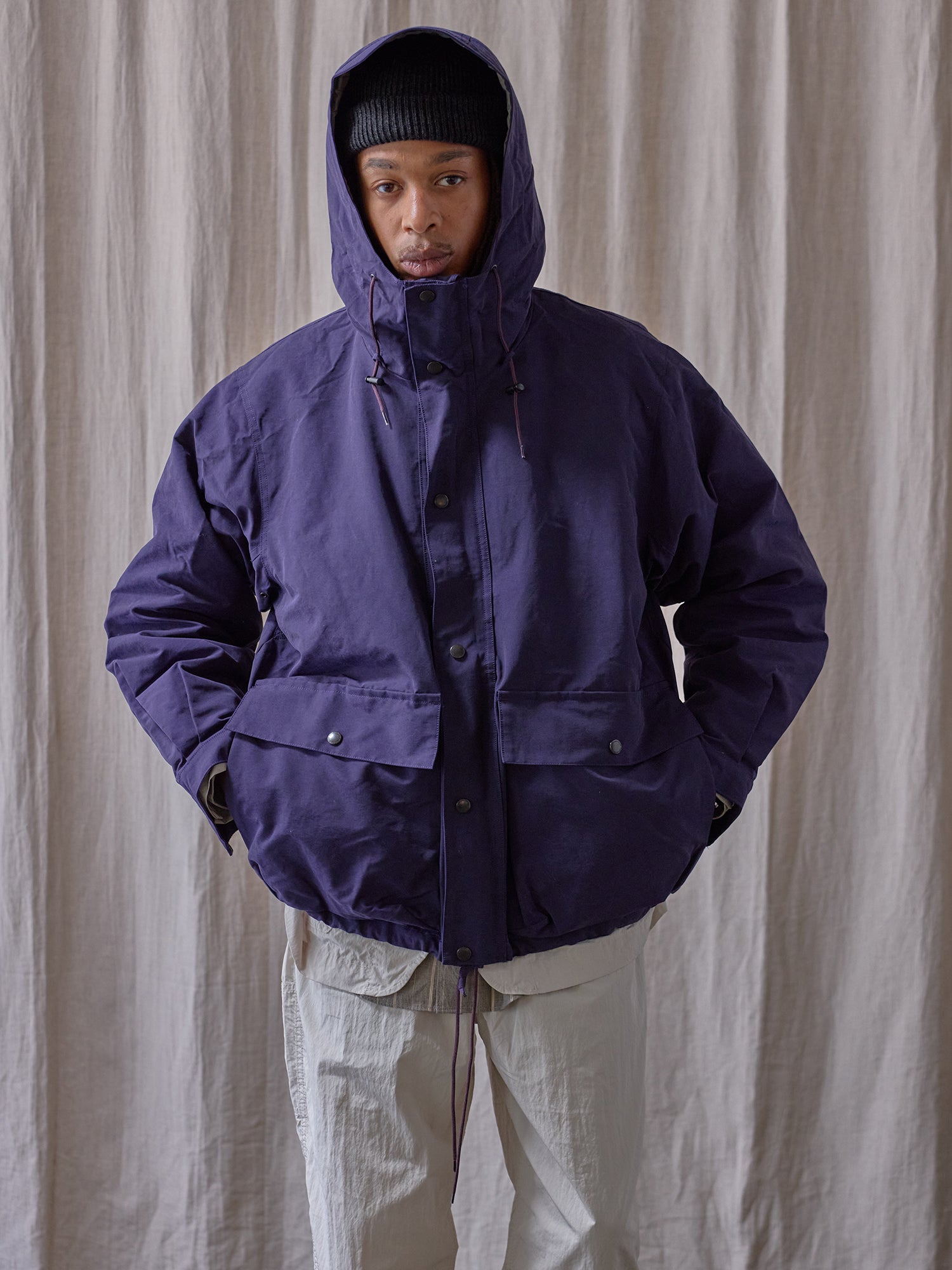 Sanpo Jacket Dark Purple