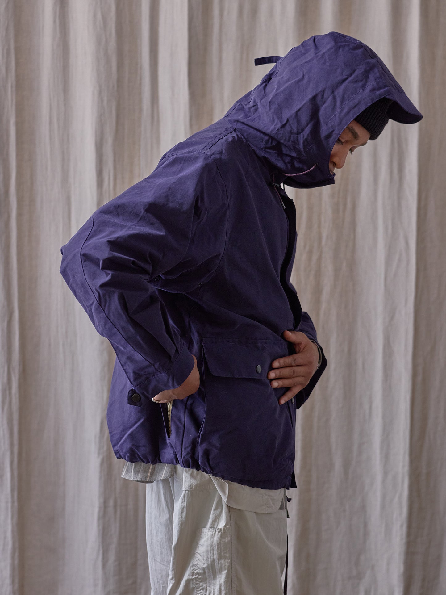 Sanpo Jacket Dark Purple