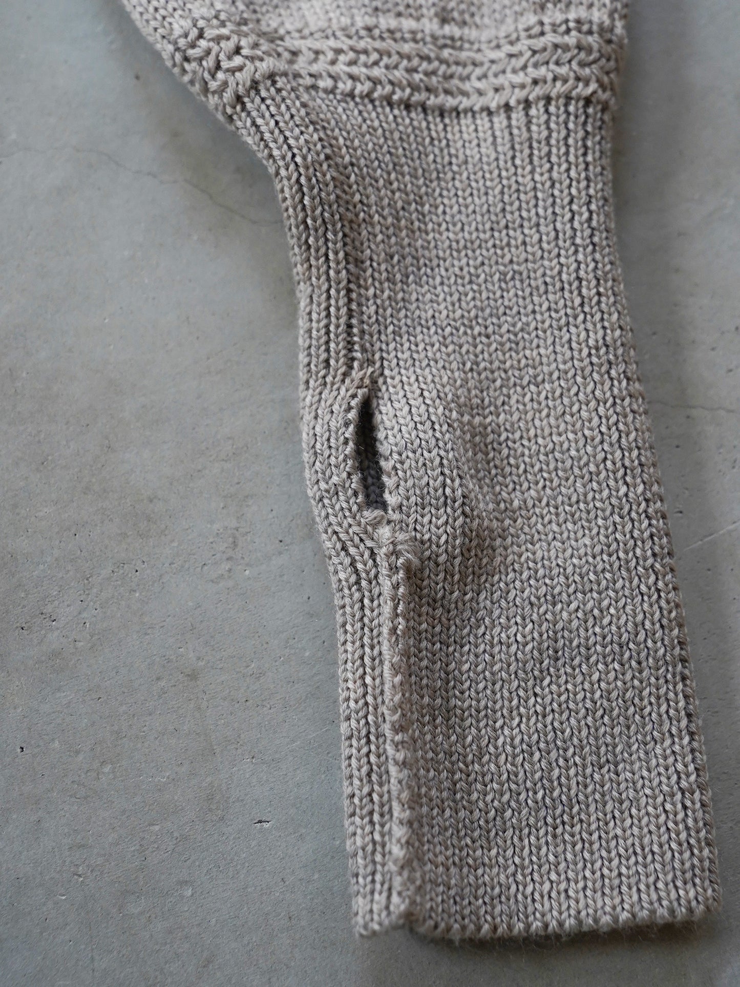 Merino Wool Turtle Neck Knit