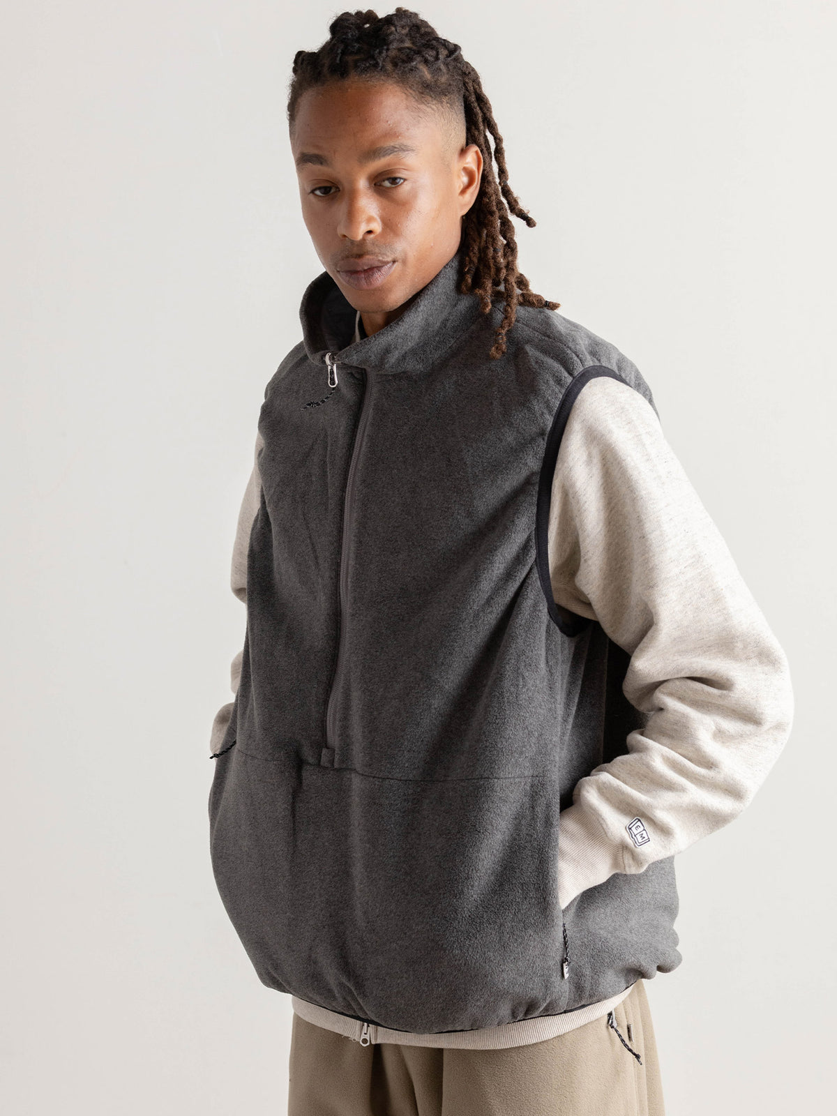 Reversible Pullover Vest