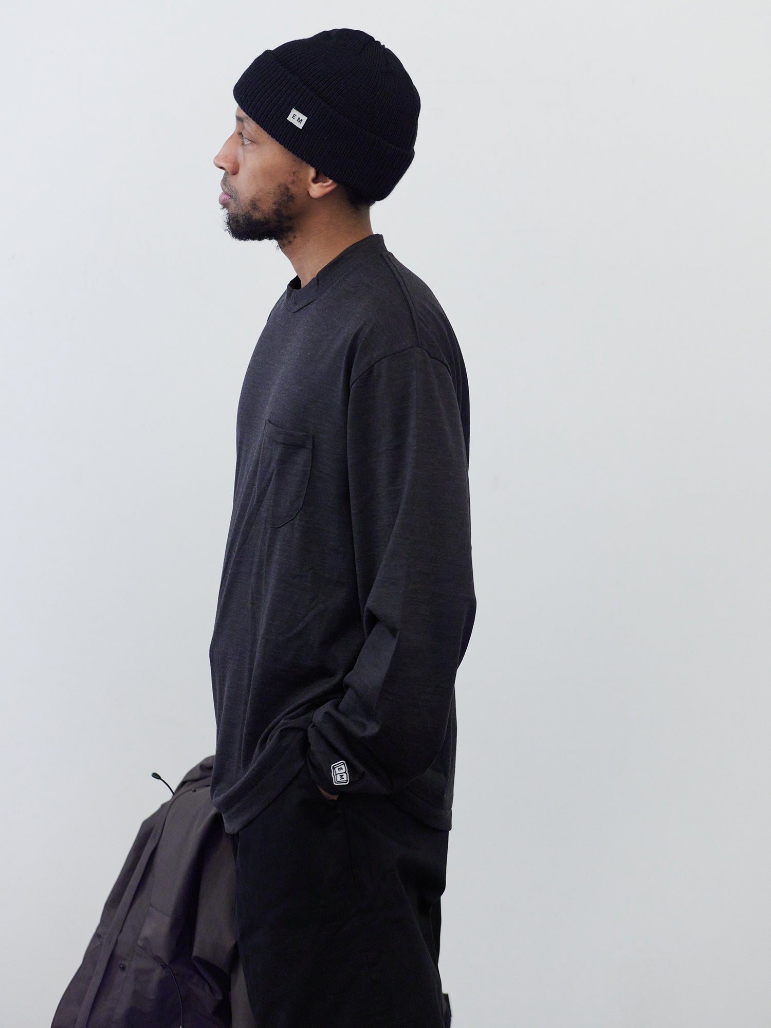 Merino Wool Pocket L/S Tee