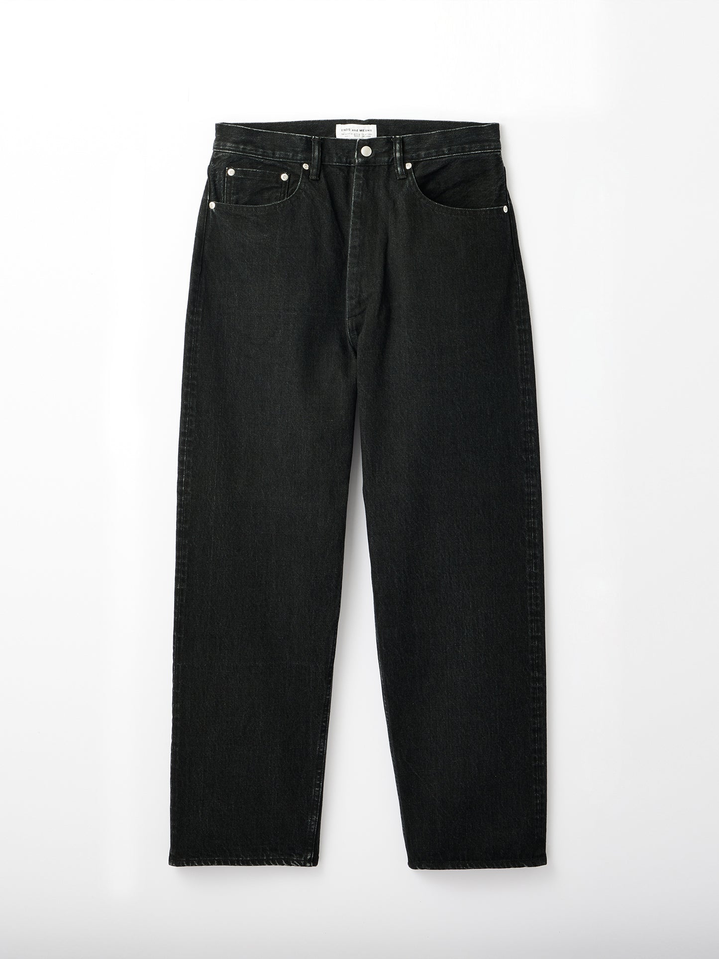 5 Pockets Denim Black