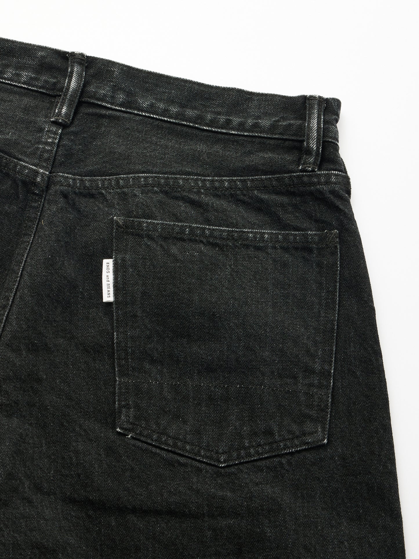 5 Pockets Denim Black